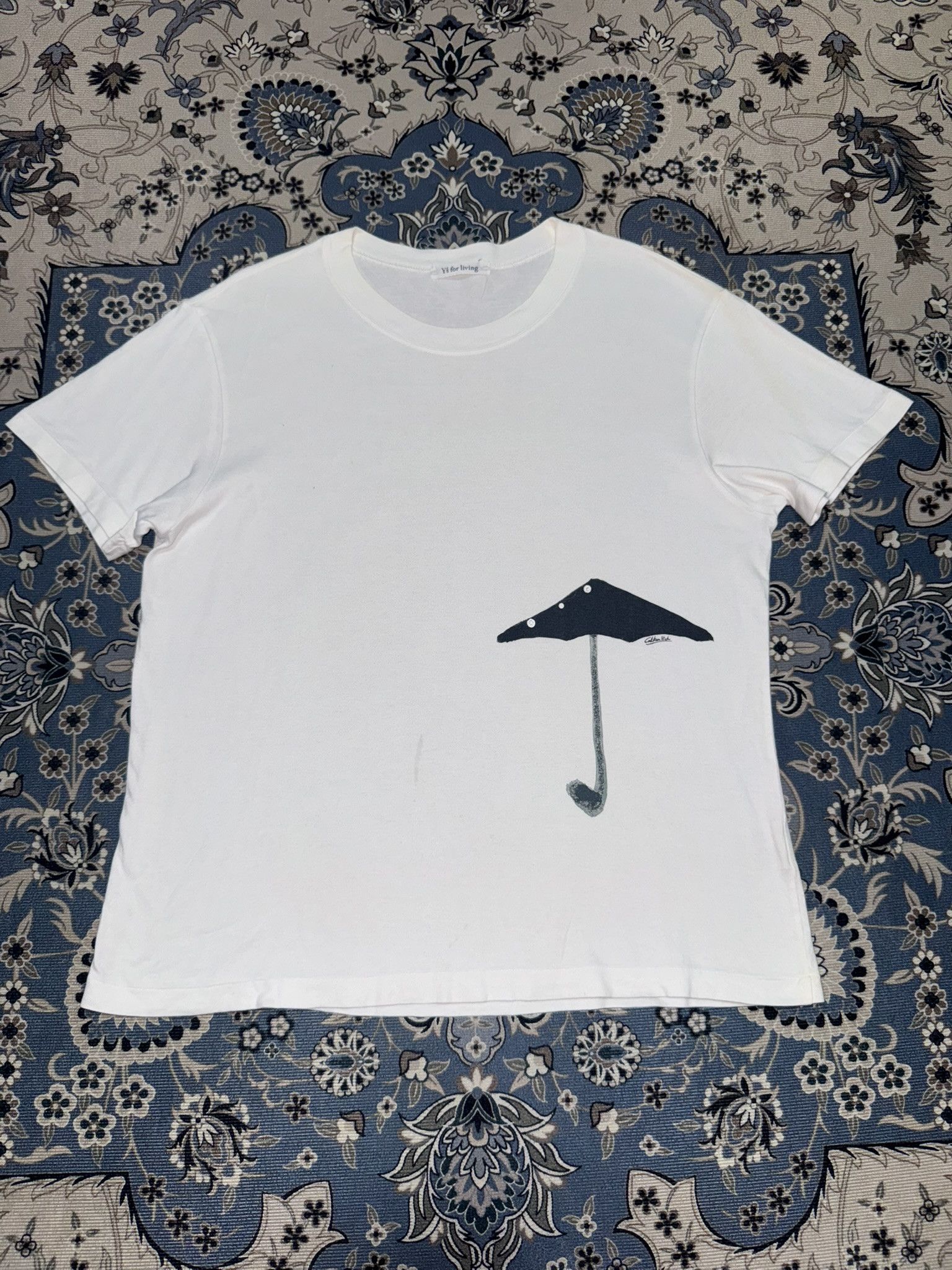 Japanese Brand × Y's for Men × Yohji Yamamoto Lot Of 2 Vintage Yohji Yamamoto Y's For Living T shirt Size US S / EU 44-46 / 1 - 9 Thumbnail