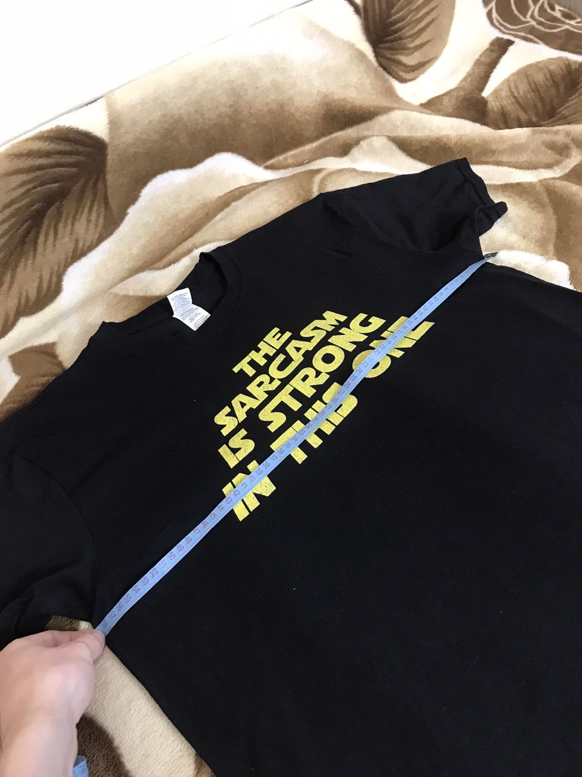 Vintage 🔥 90s Vintage Sarcasm Humor Y2K Idiot T Shirt Size US XL / EU 56 / 4 - 8 Thumbnail