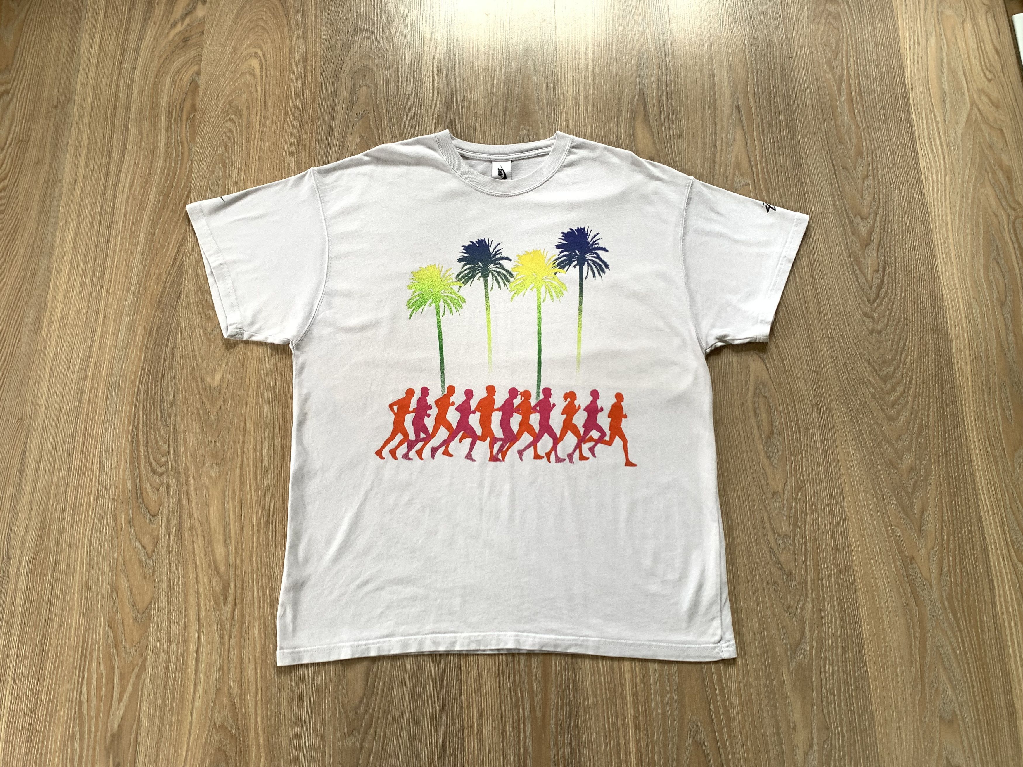 Nike × Stussy Stussy X Nike Cotton T-Shirt Size US XL / EU 56 / 4 - 1 Thumbnail