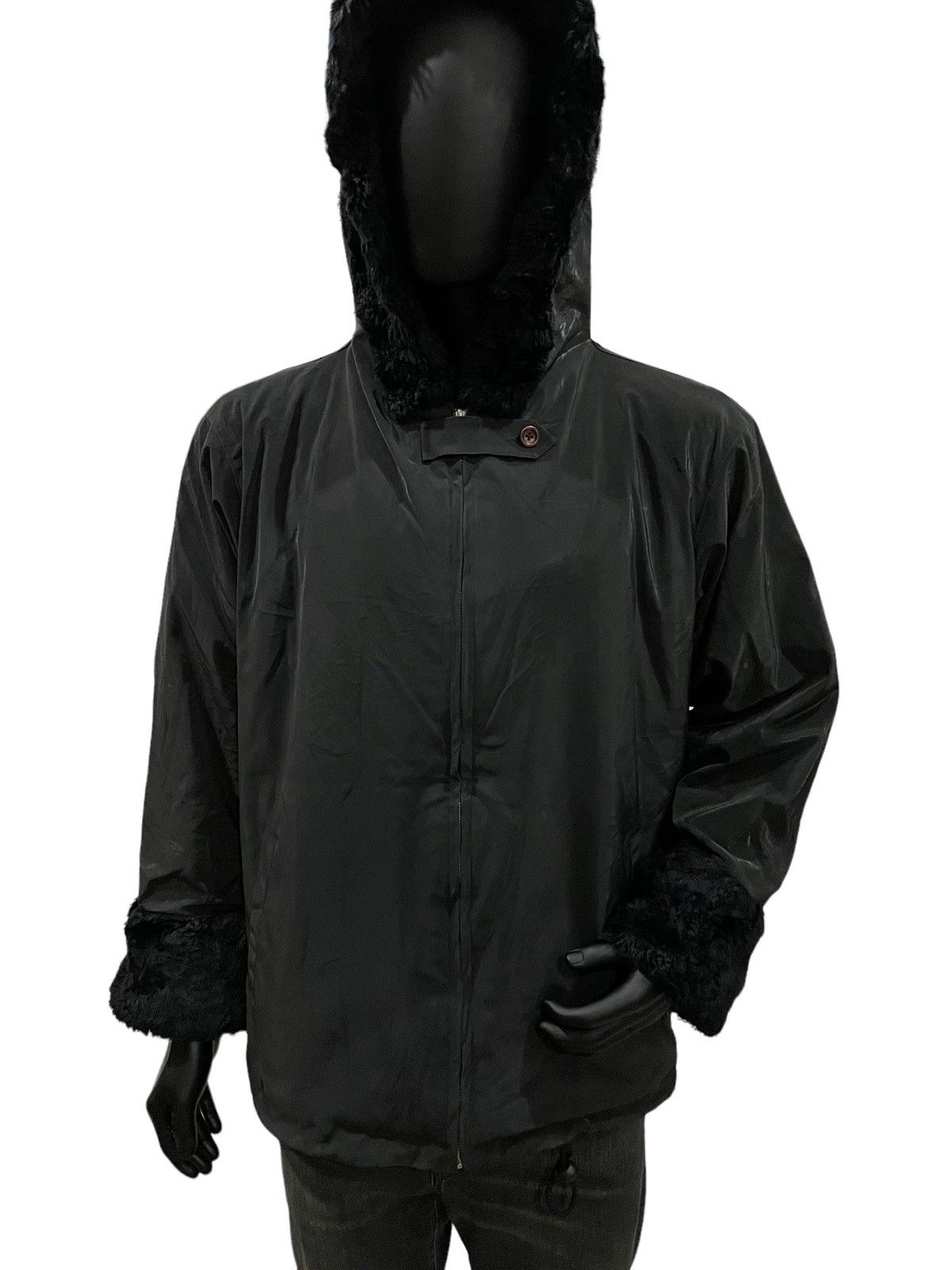 Beauty Beast × Japanese Brand Sanki Faux Fleece Water-Resistant Nylon Jacket Size US L / EU 52-54 / 3 - 1 Thumbnail