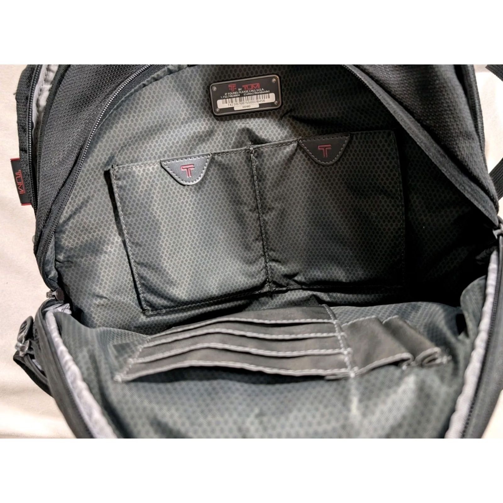 Tumi Tumi Backpack Rucksack 5516 Black Unisex Adults Nylon Bag 16in 13in 7.5in Expandable Gusset Size ONE SIZE - 5 Thumbnail