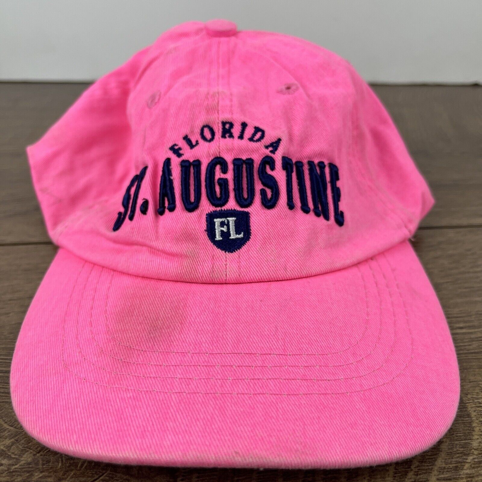 Other St. Augustine Florida Hat Pink Hat Adjustable Adult Size Hat Size ONE SIZE - 6 Thumbnail