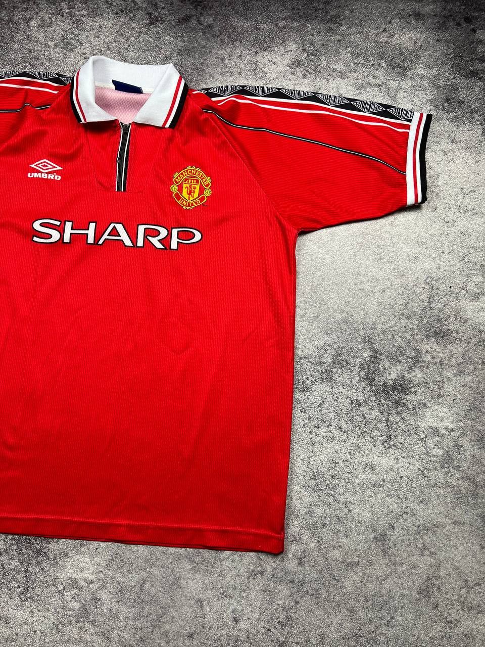 Umbro Manchester United umbro 1994-1996 Home Soccer Jersey Size US M / EU 48-50 / 2 - 3 Thumbnail
