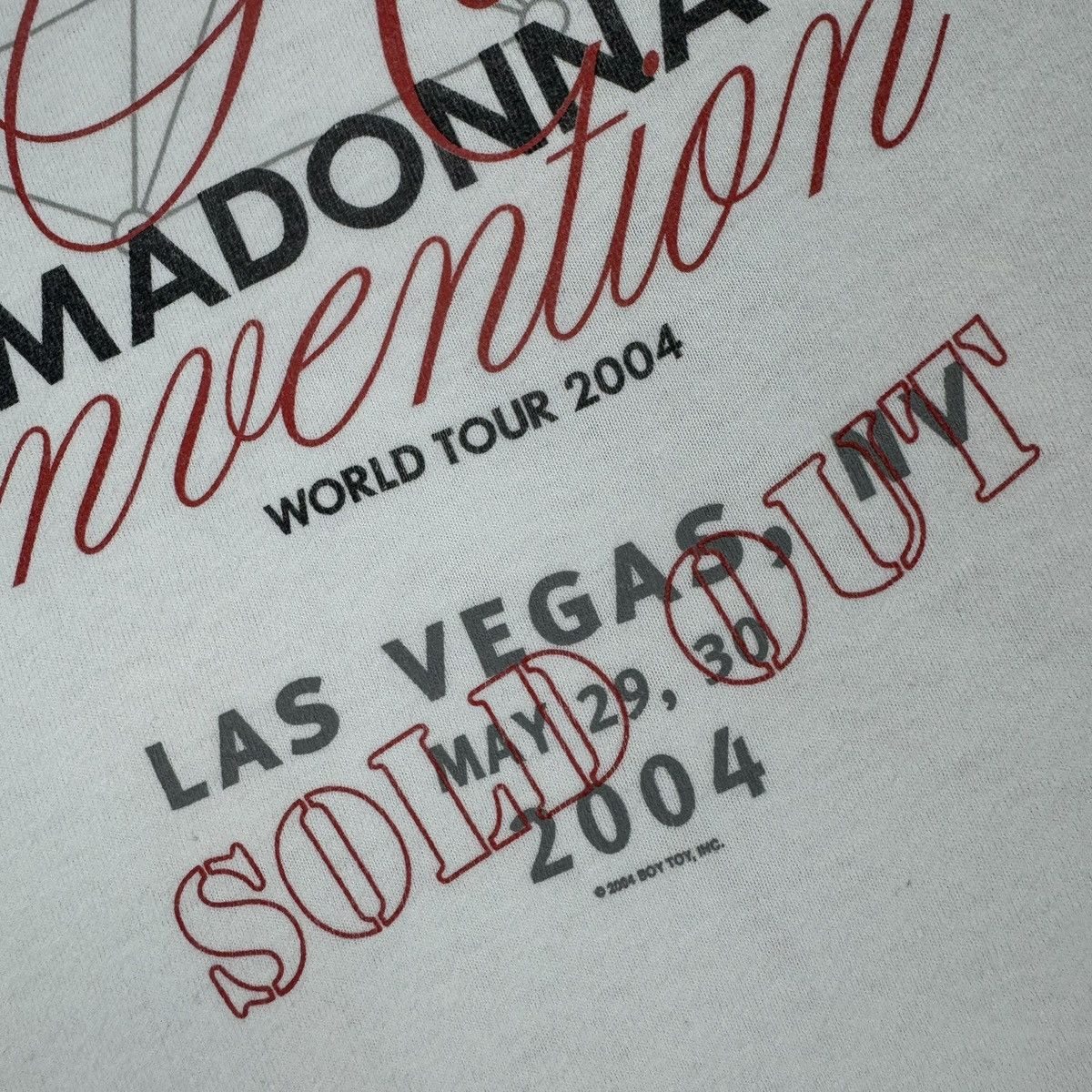 Band Tees Vintage Madonna 2004 Re-Invention World Tour T-shirt Size US M / EU 48-50 / 2 - 12 Thumbnail