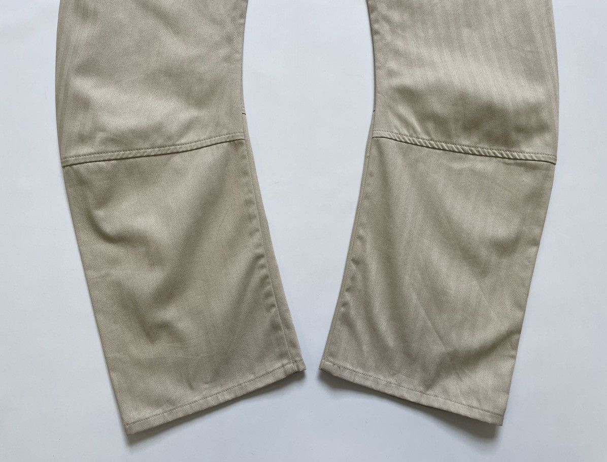 Comme des Garcons Beige ‘Curved Leg’ Utility Trousers Size US 34 / EU 50 - 13 Thumbnail