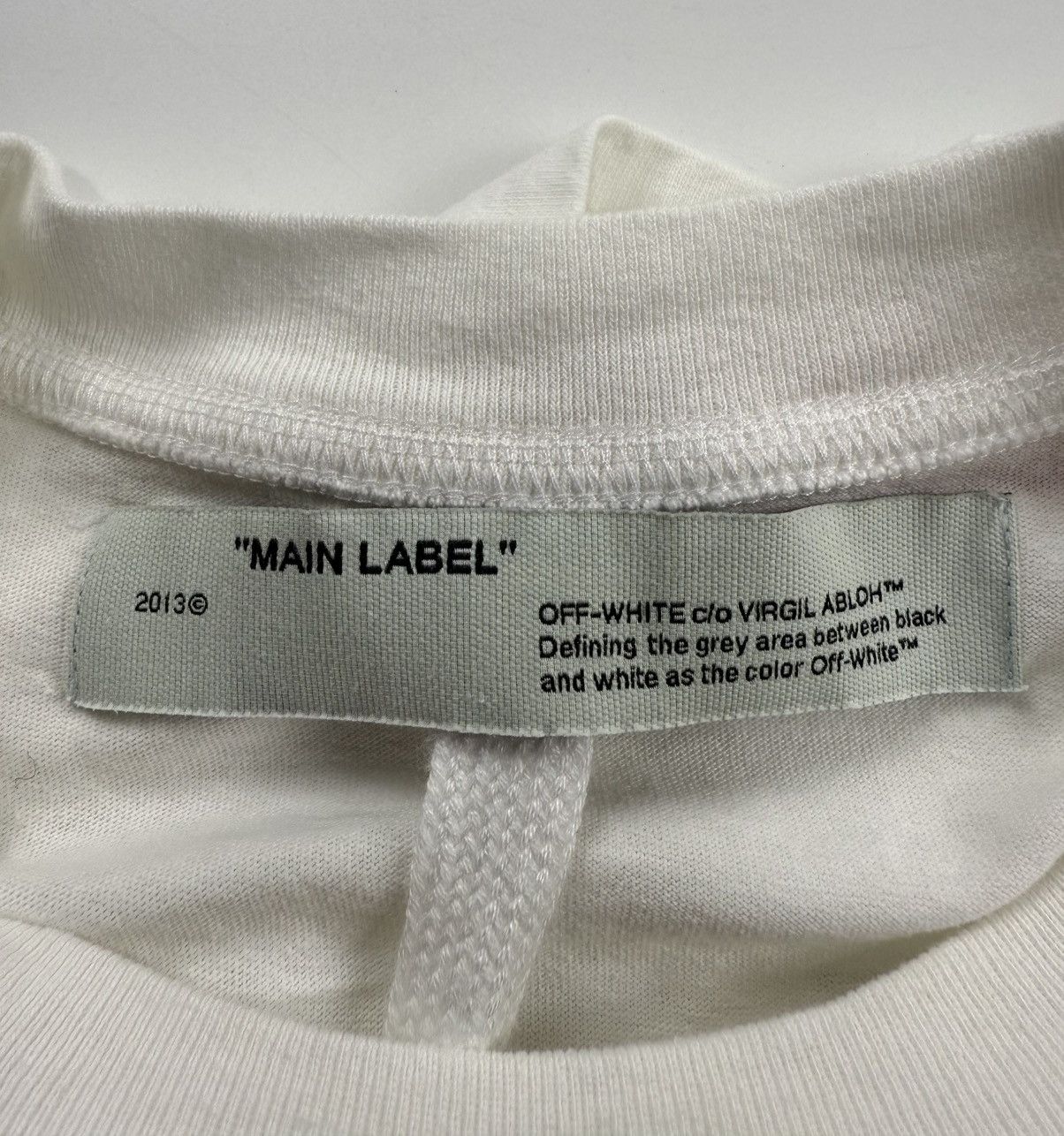 Off-White Off White S/S’20 Airport Tape Tee Size US L / EU 52-54 / 3 - 6 Thumbnail