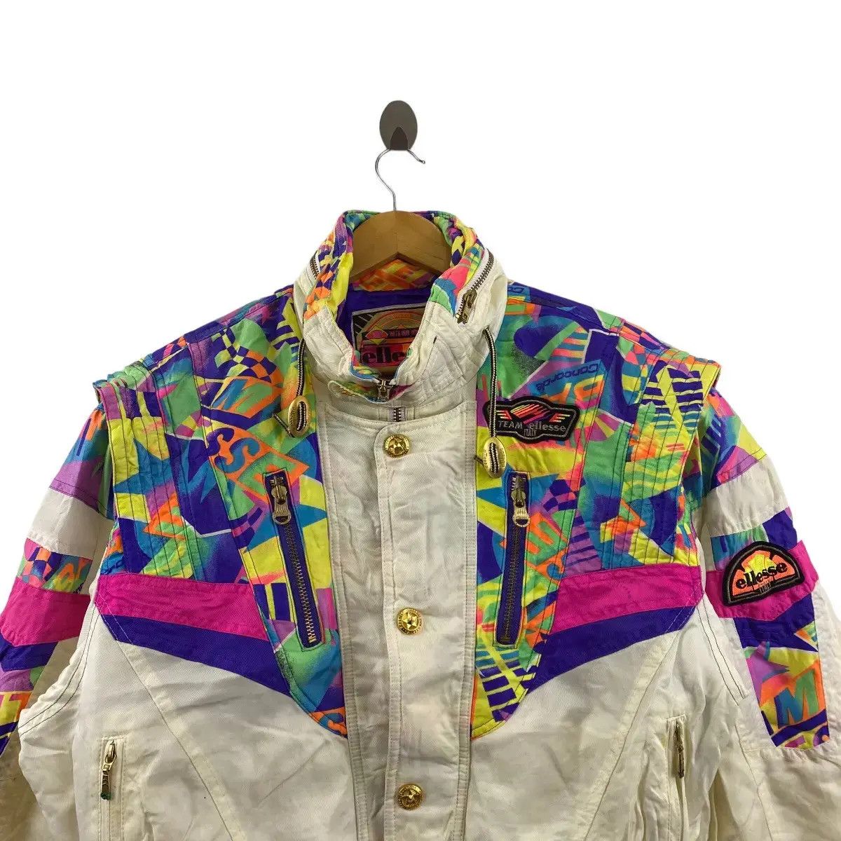 Vintage ELLESSE ITALY GOLDWIN Super Ski Jacket Equipment