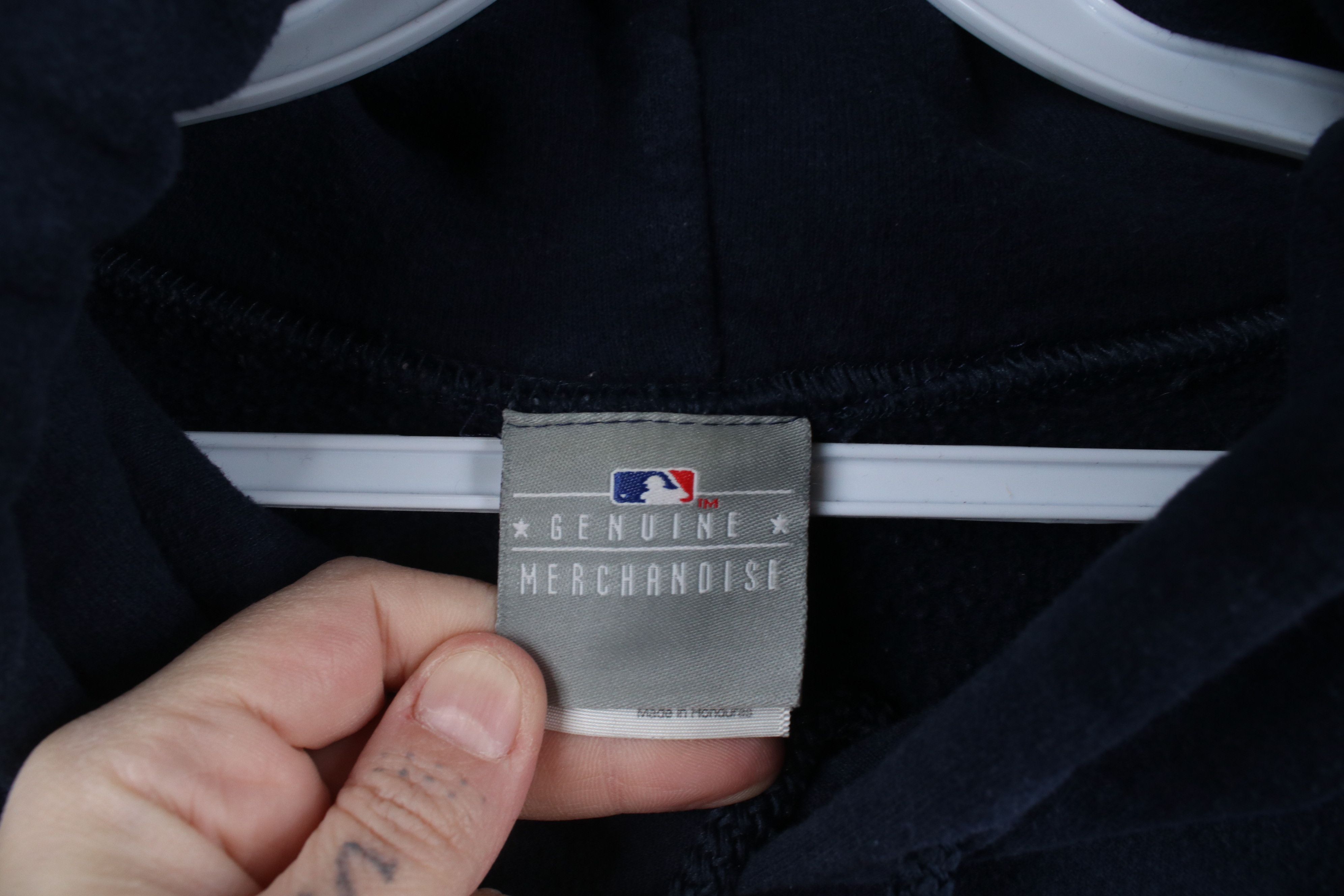 Vintage Vintage Y2K World Series Detroit Tigers Baseball Hoodie Blue Size US XL / EU 56 / 4 - 9 Thumbnail