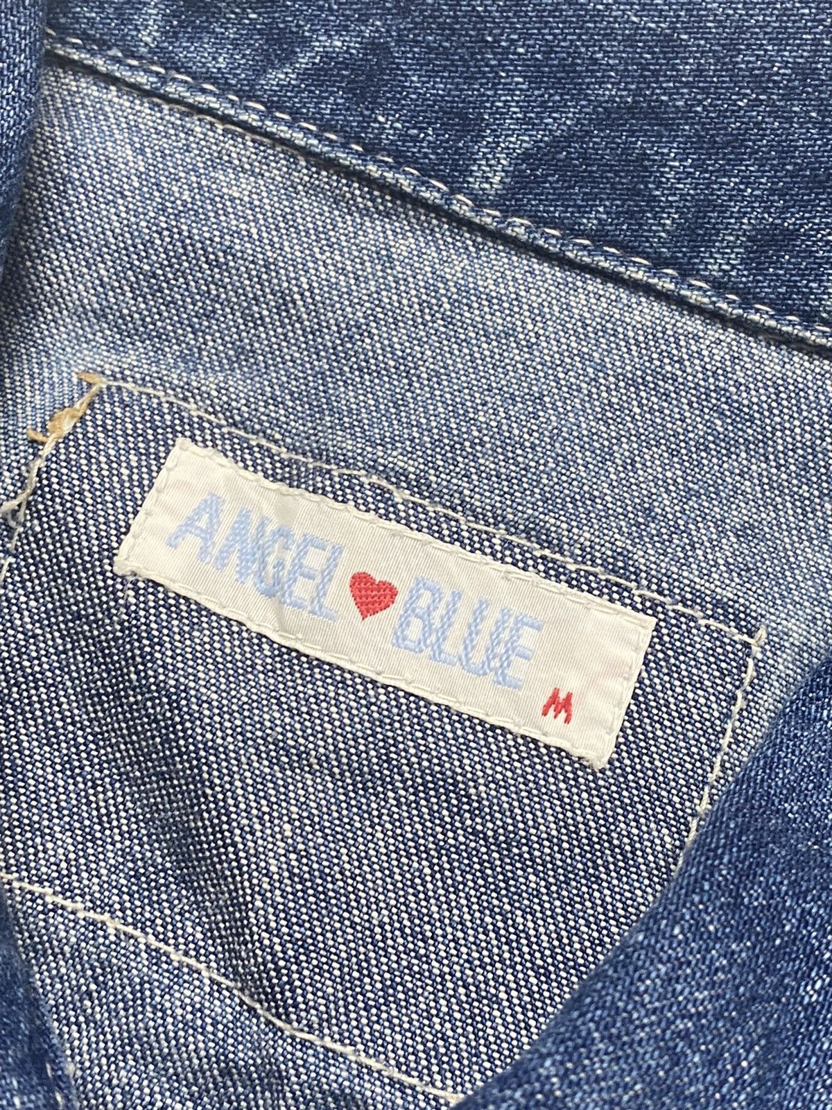 Angel Blue 2000s Angel Blue - Teddy Bear Denim Jacket Size US M / EU 48-50 / 2 - 9 Thumbnail