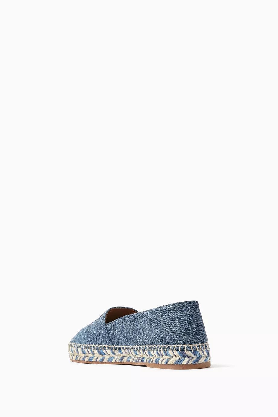 Chloe o1loc1c0325 CHC23 Piia Flat Espadrilles in Blue Size US 7 / IT 37 - 4 Thumbnail
