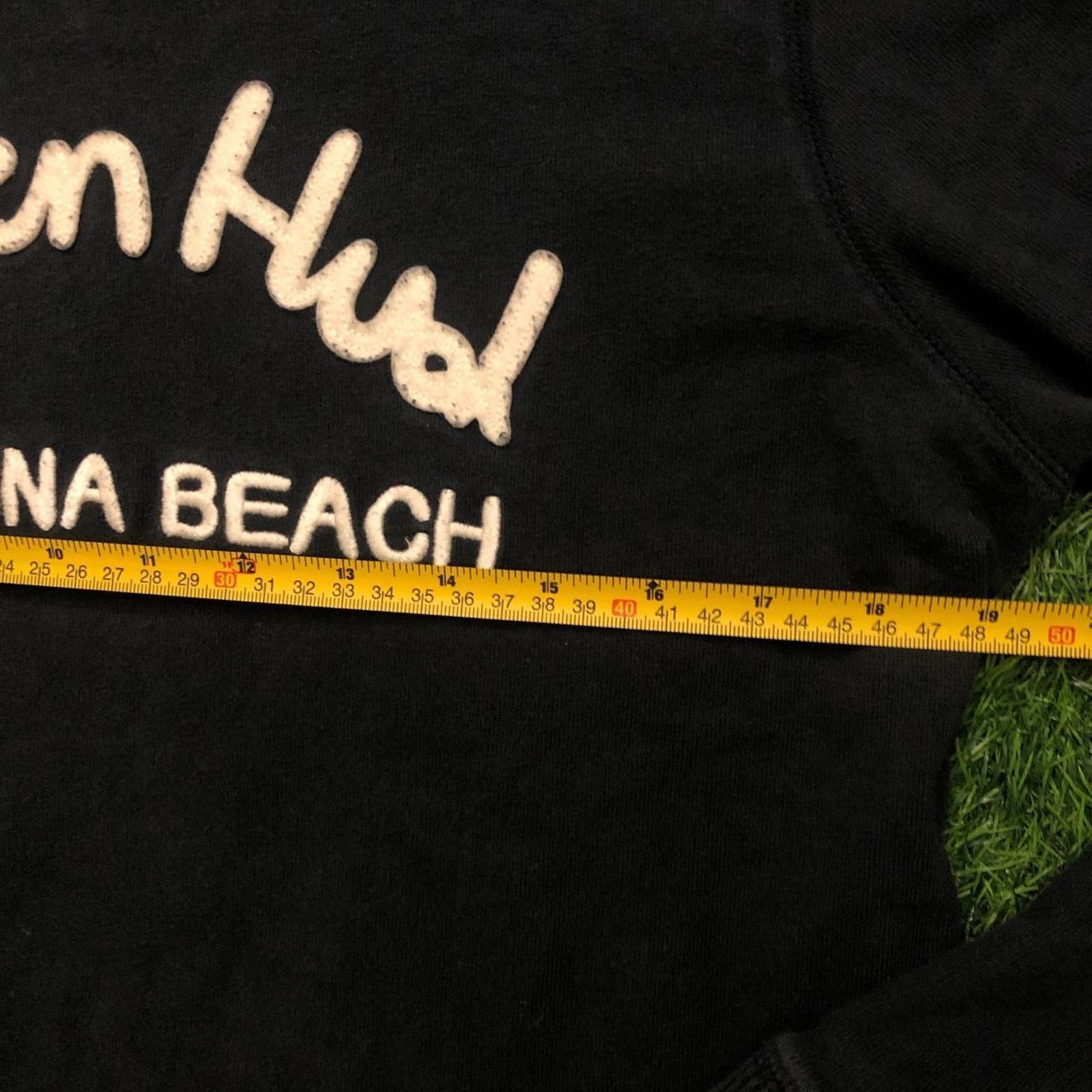 Other Navy Anden Hud Daytona Beach Embroidered Long Sleeve V-Neck Size XL / US 12-14 / IT 48-50 - 3 Thumbnail