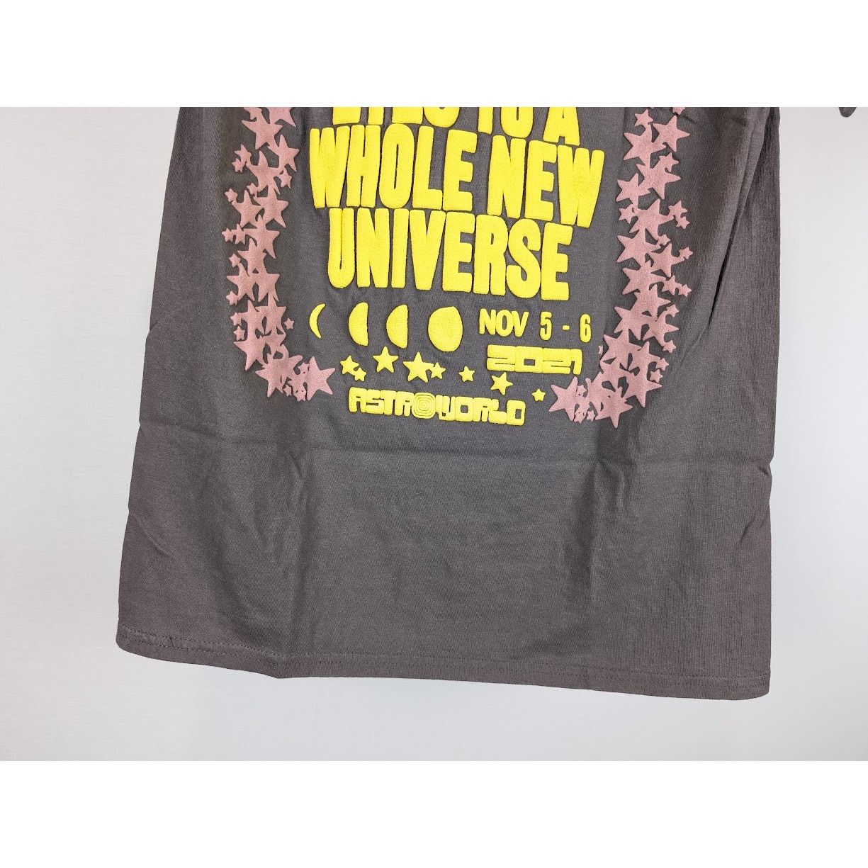 Travis Scott o1rshd1 Astrofest Open Your Eyes Tee Shirt in Grey Size US S / EU 44-46 / 1 - 16 Thumbnail