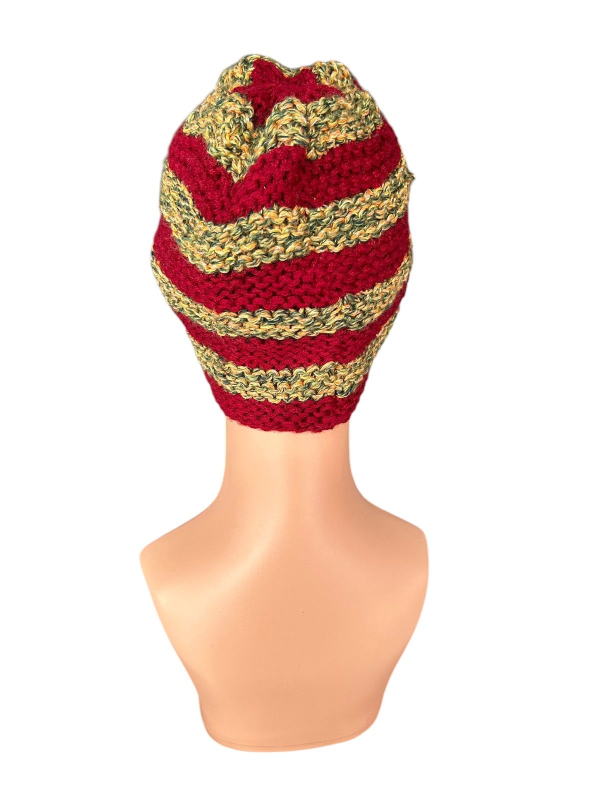 Japanese Brand × Kapital × Vintage Crochet Knitted Handmade Beanie Hats Size ONE SIZE - 4 Thumbnail