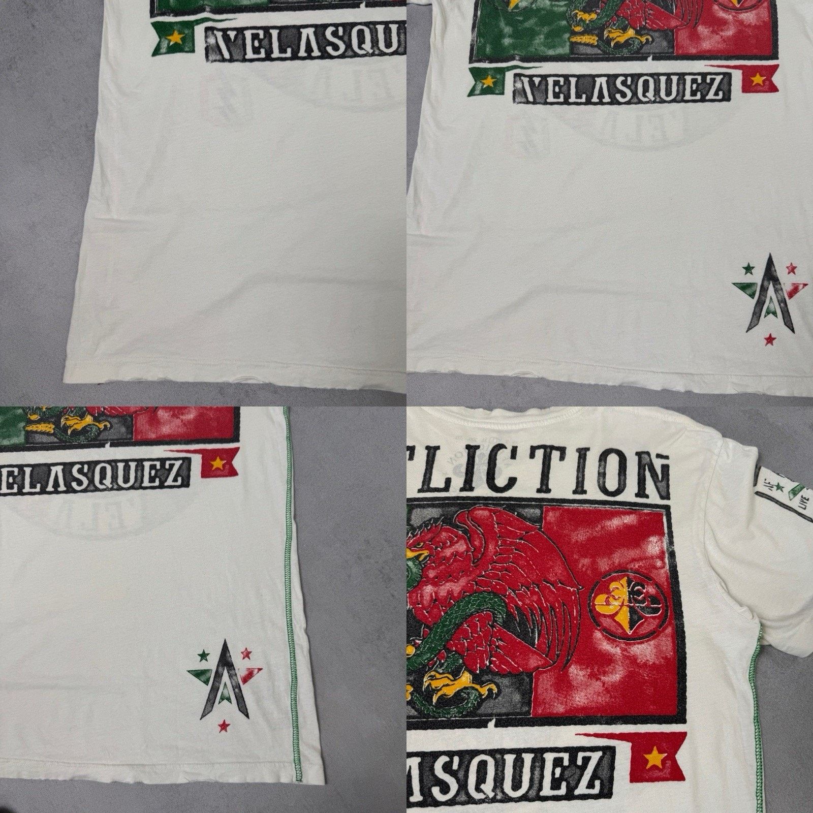 Affliction Affliction Big Logo Men T Shirt White Size L Size US L / EU 52-54 / 3 - 23 Thumbnail