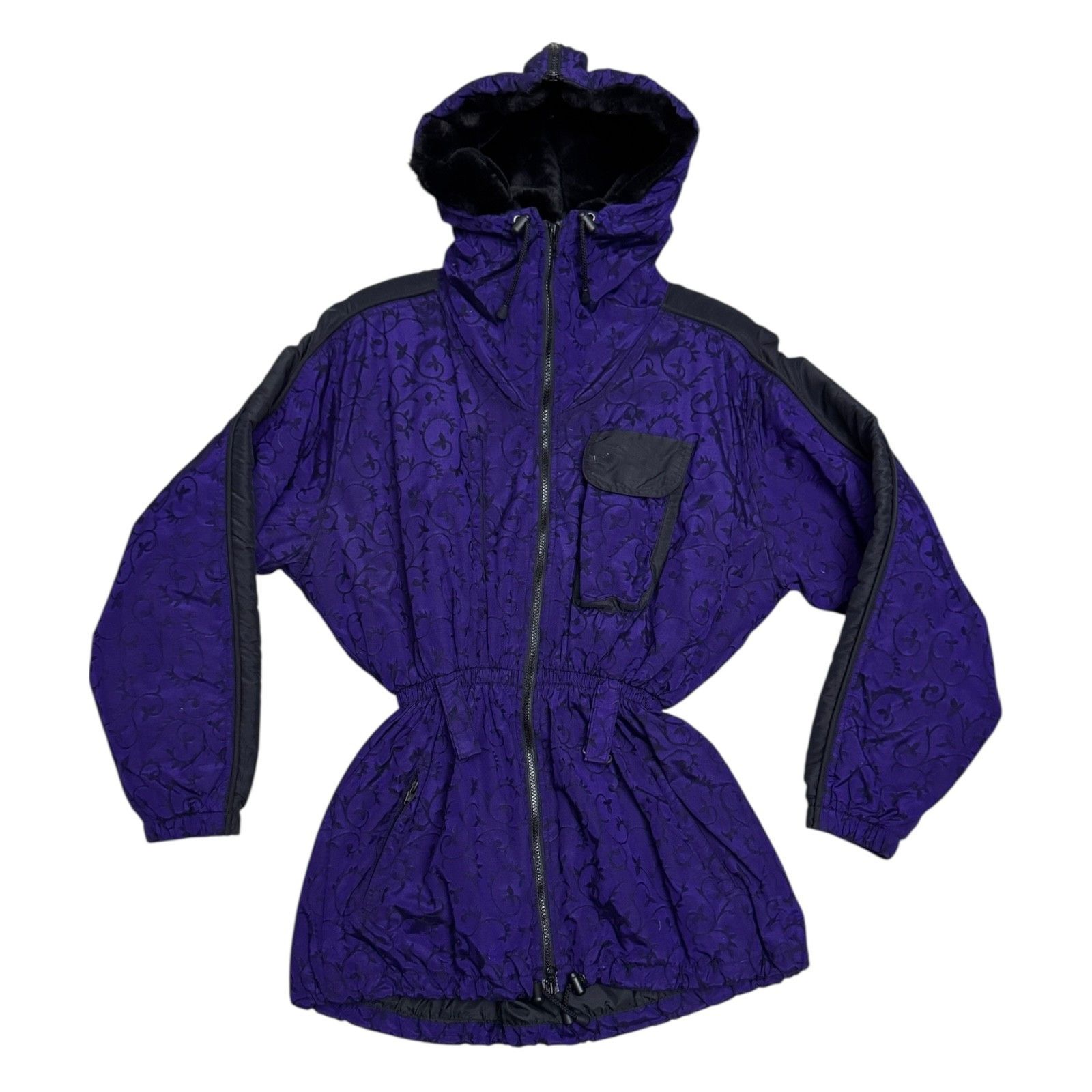 Vintage NILS Vintage 90s Ski Snowboard Retro Winter Jacket Coat 10 Size L / US 10 / IT 46 - 2 Thumbnail