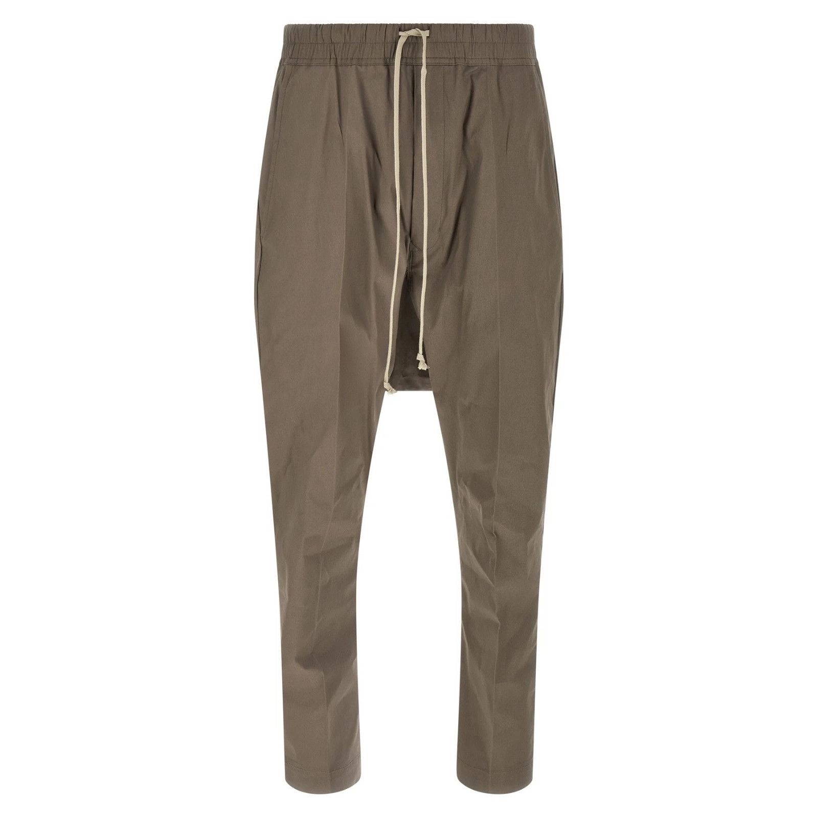 Rick Owens RICK OWENS Drawstring Long Gray Cotton Pants New & Authentic Size US 36 / EU 52 - 1 Thumbnail