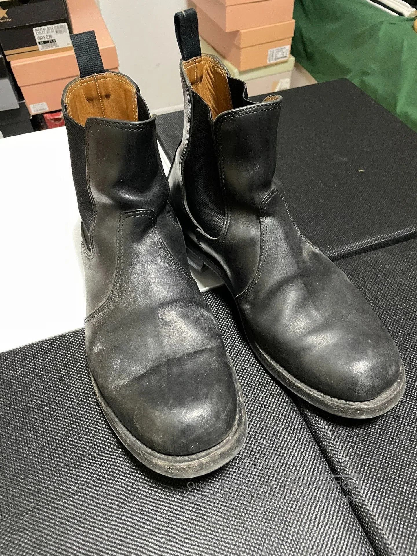 PHIGVEL MAKERS & Co. Phigvel Makers Aviator Zip Chelsea Boots. Size US 8.5 / EU 41-42 - 3 Thumbnail
