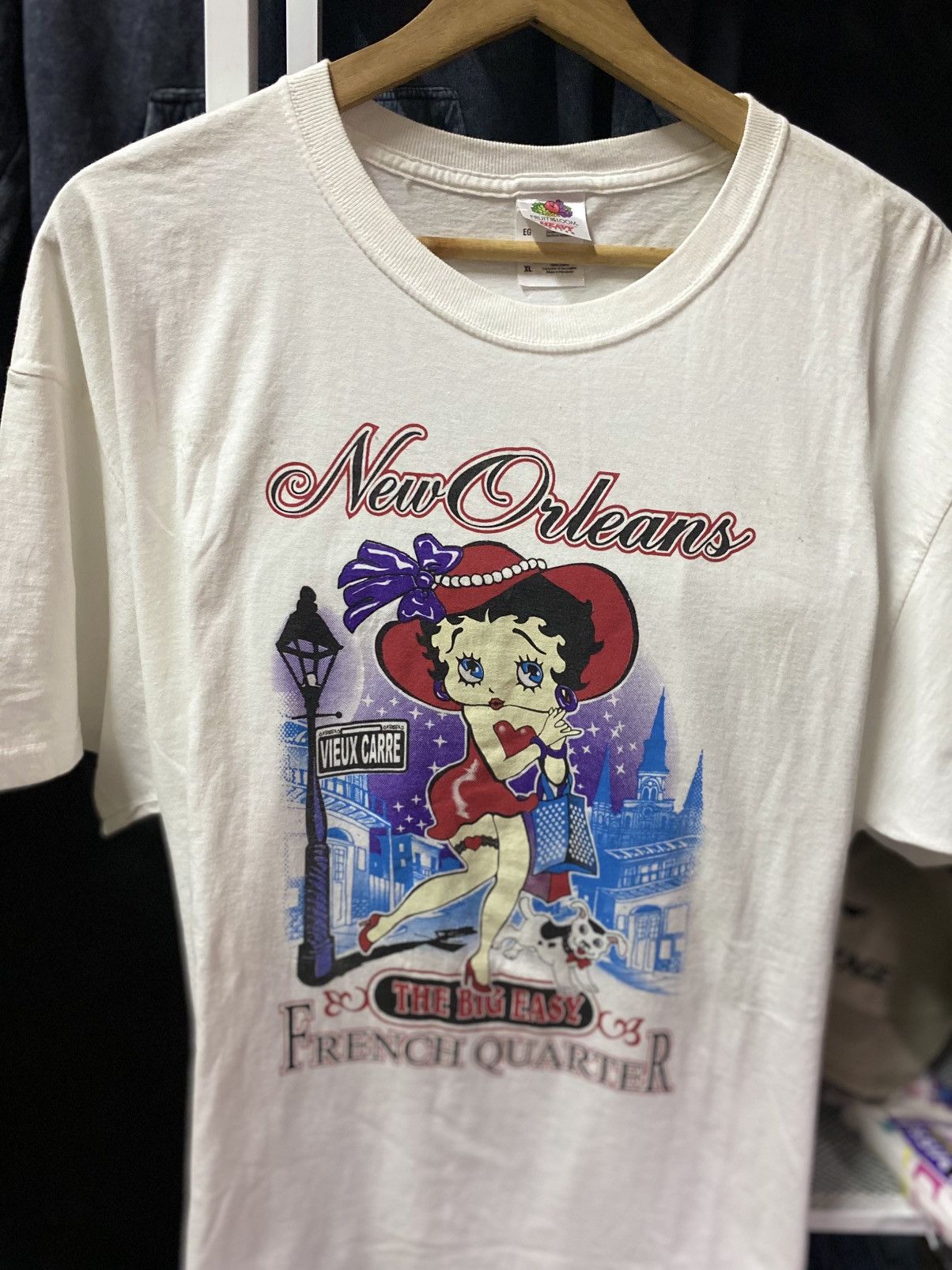 Cartoon Network × Fruit Of The Loom × Vintage Vintage Y2K Betty Boop Size US XL / EU 56 / 4 - 3 Thumbnail