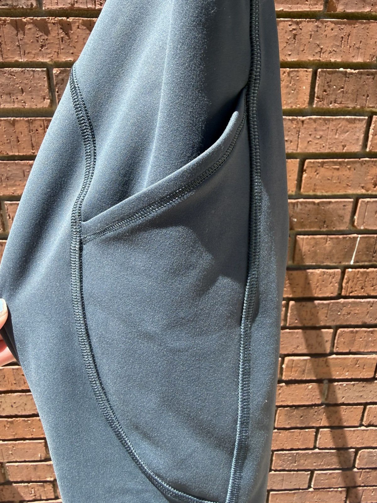 Lululemon Lululemon Fast and Free Biker Short Compression Blue Size 30" / US 8 / IT 44 - 6 Thumbnail
