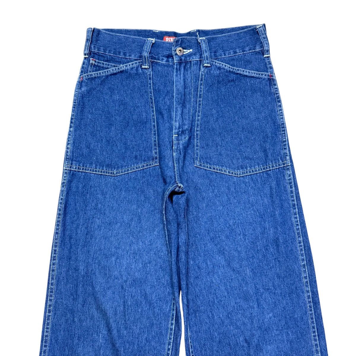 Japanese Brand DIRTLOW JAPAN US Army Denim Pants Size US 30 / EU 46 - 3 Thumbnail