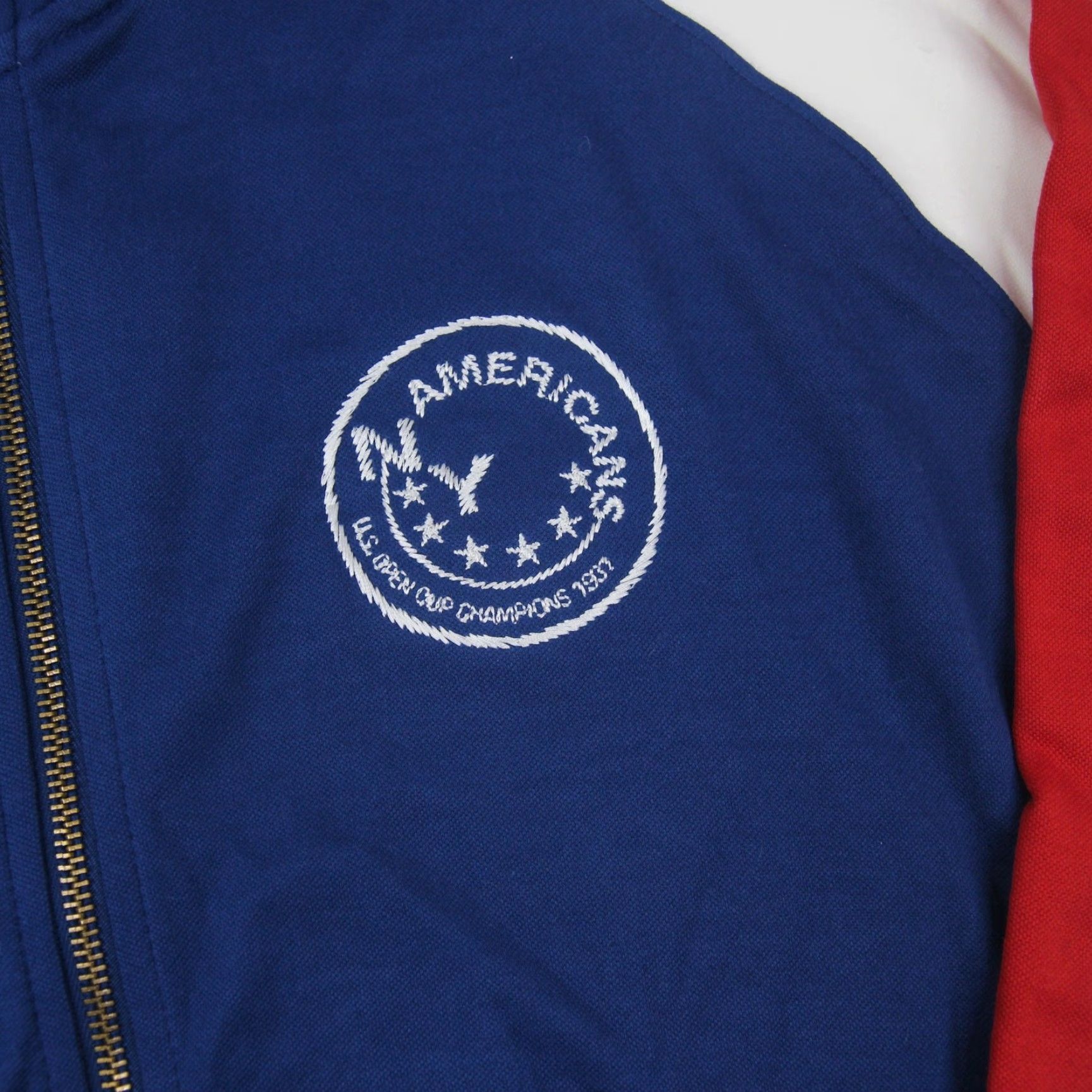 Nike VINTAGE Nike Mens XL Jacket Blue 1907 NY US Open Cup Champions Commemorative Track Jacket Size US XL / EU 56 / 4 - 5 Thumbnail
