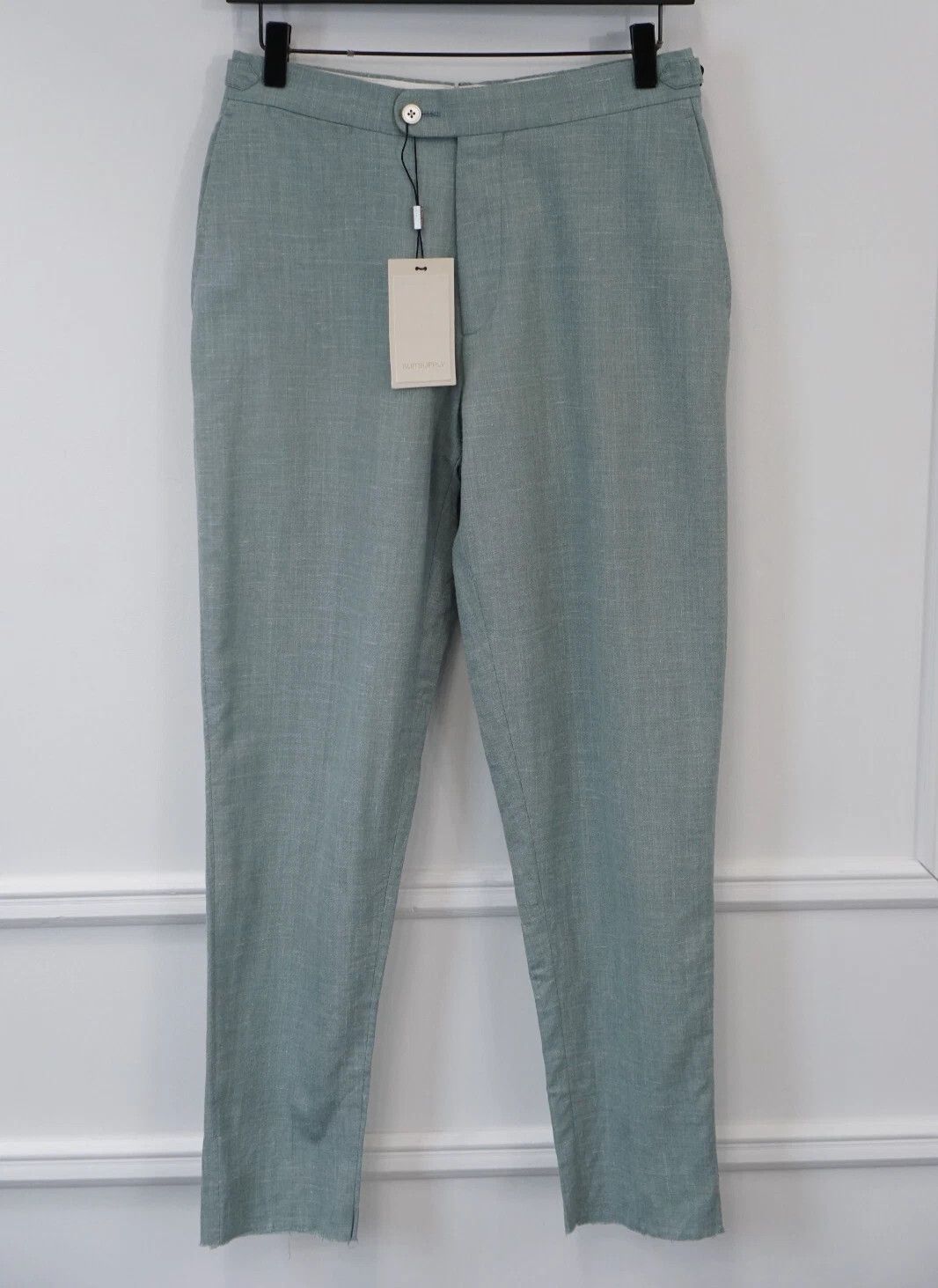 Men Suitsupply Brescia Trousers Wool Linen Ethomas US38S