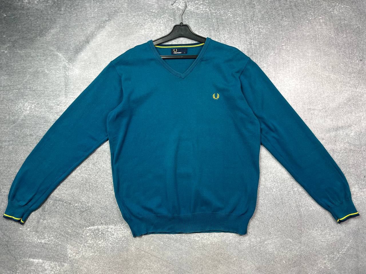 Fred Perry fred perry mens sweater Size US L / EU 52-54 / 3 - 1 Thumbnail