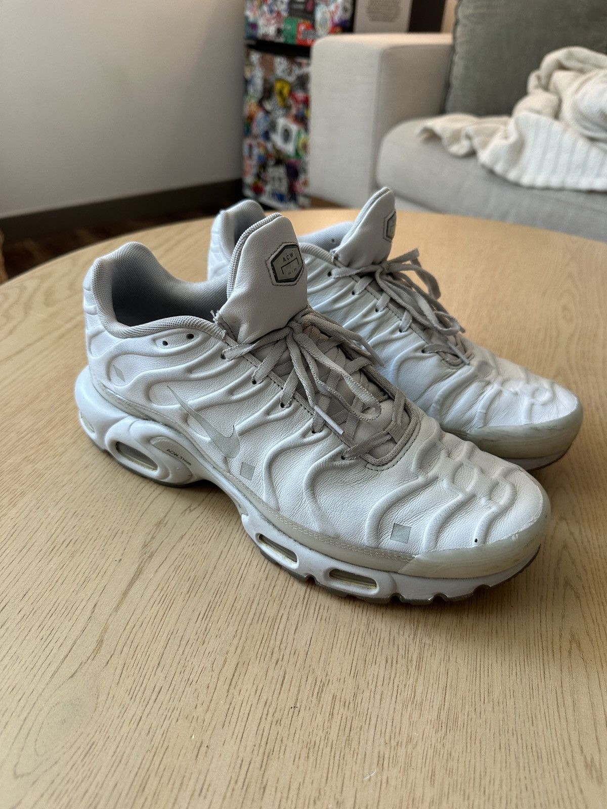 A-COLD-WALL* × Nike Nike x A-COLD-WALL Air Max Plus White | Grailed