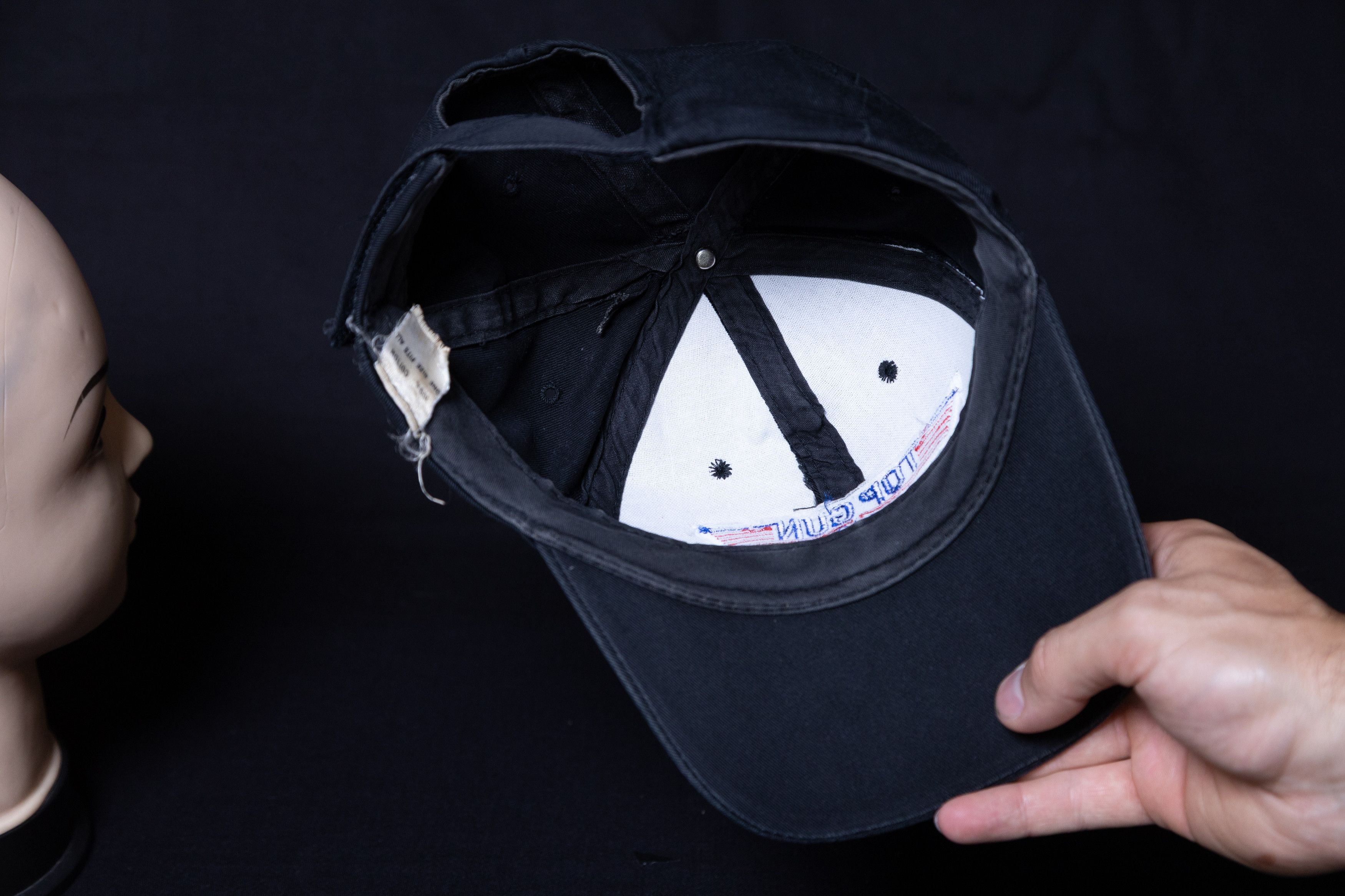 Vintage Vintage 90s US Navy Top Gun Weapons School Snapback Hat Size ONE SIZE - 8 Thumbnail