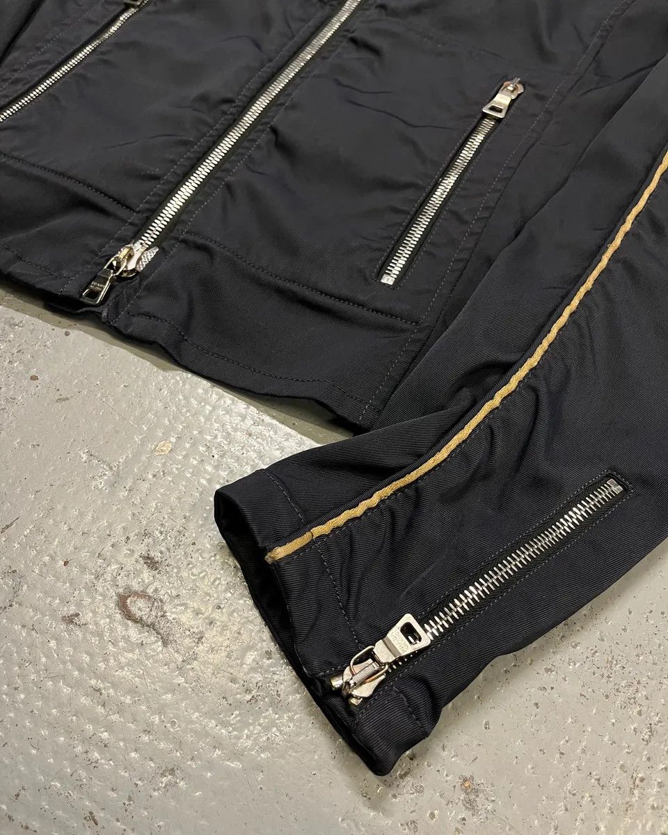 Prada SS2000 Prada Navy Nylon Zip Sport Light Jacket Size S / US 4 / IT 40 - 6 Thumbnail