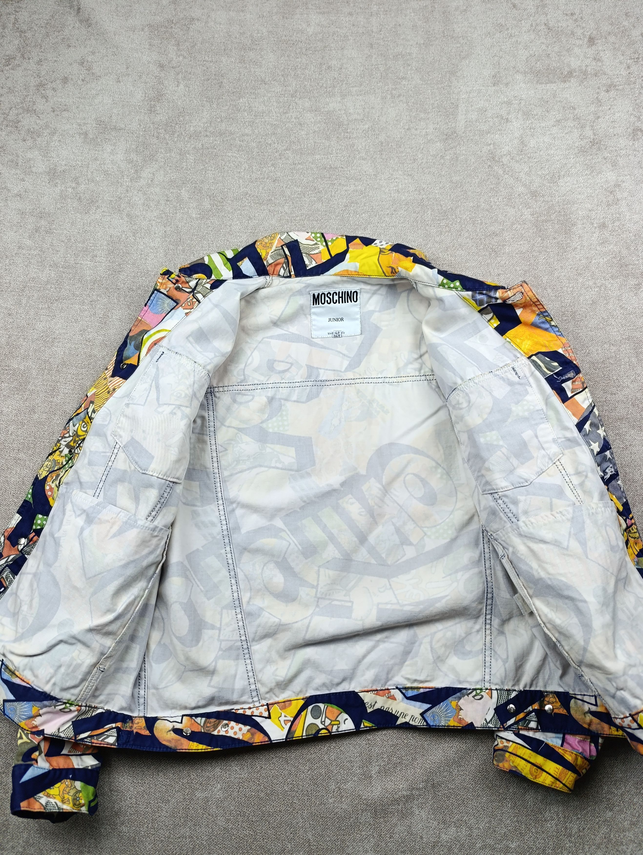 Moschino MOSCHINO JUNIOR VINTAGE RARE CARTOONS JACKET Size US XS / EU 42 / 0 - 17 Thumbnail