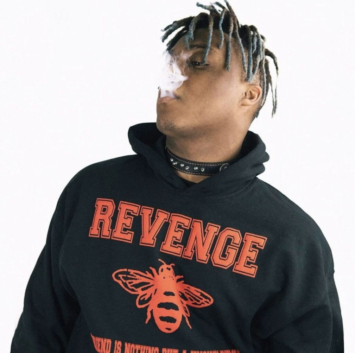 999 Club × Revenge Revenge x Juice Wrld “Bee” Friend Hoodie Black Size US L / EU 52-54 / 3 - 8 Thumbnail