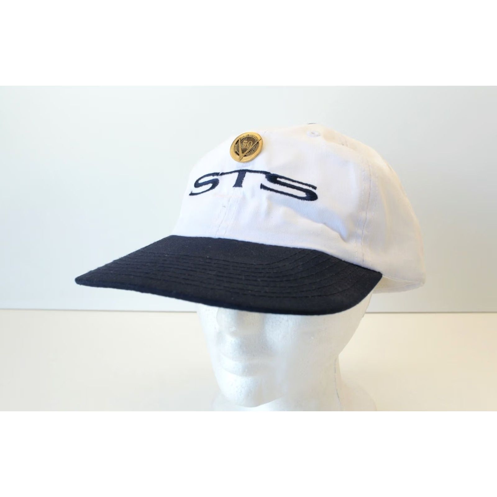 Sports Specialties VINTAGE Sports Specialties Cadillac STS Hat Snapback White Unisex Adults One Size Adjustable Casual Baseball Cap Size ONE SIZE - 2 Thumbnail