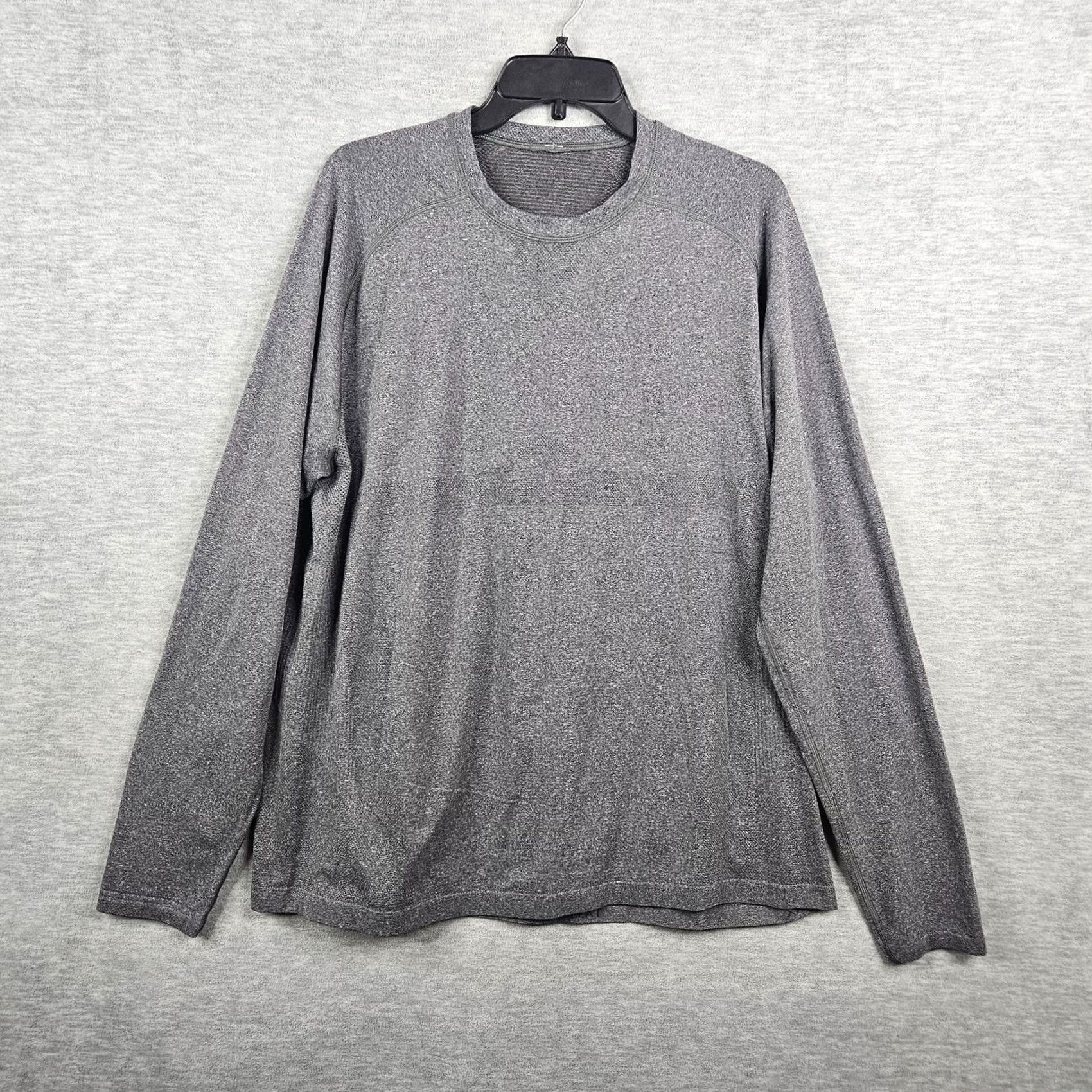 Lululemon Lululemon Men’s Heather Gray Metal Vent Tech Workout Top XXL Shirt Short Sleeve Logo Activewear All Seasons Sports Mens Regular Color Gray 2XL Size US XXL / EU 58 / 5 - 2 Thumbnail