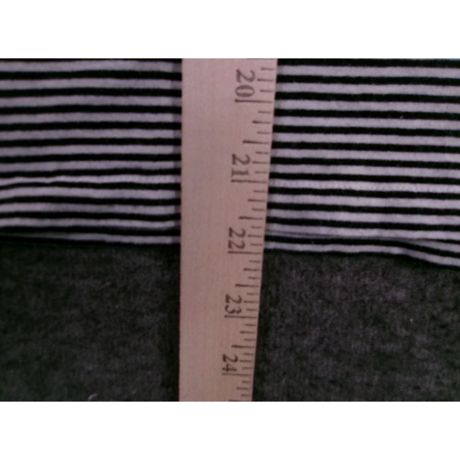 J.Crew J.CREW Turtleneck Womens S Black White Stripe 100% Cotton Slim Fit Long Sleeve Shirt Size S / US 4 / IT 40 - 5 Thumbnail