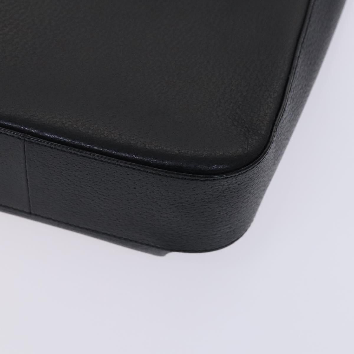 Gucci GUCCI Hand Bag Leather Black Size ONE SIZE - 15 Thumbnail