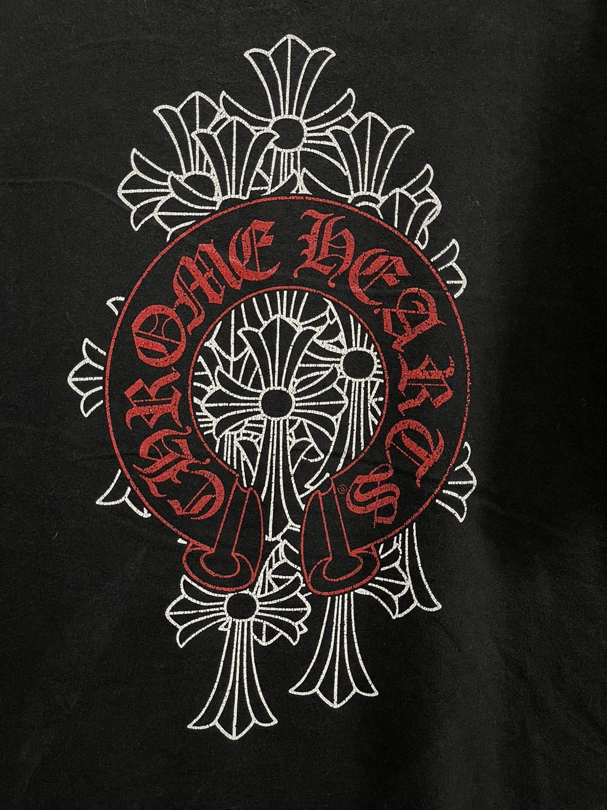 Chrome Hearts Chrome Hearts Red Horseshoe🔥🔥🔥 Size US XXL / EU 58 / 5 - 11 Thumbnail
