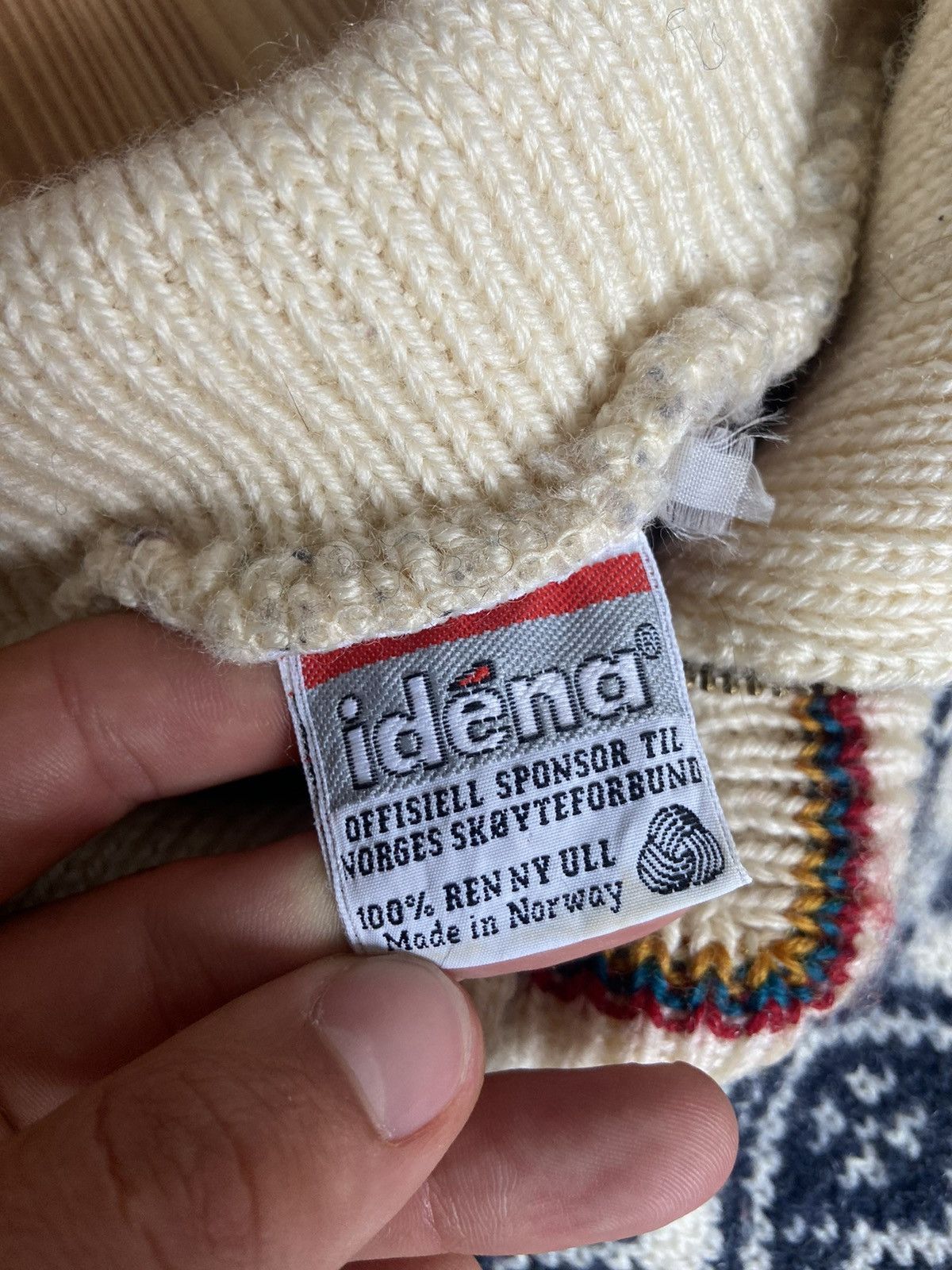 Vintage Vintage 90s Wool Sweater Idena Norway Sweatshirt Size US M / EU 48-50 / 2 - 6 Thumbnail