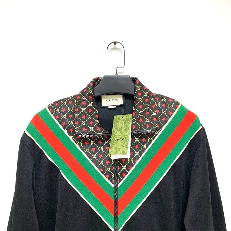 Gucci Gucci Stitched striped jacket 2503-Nextarrow Size US L / EU 52-54 / 3 - 5 Thumbnail
