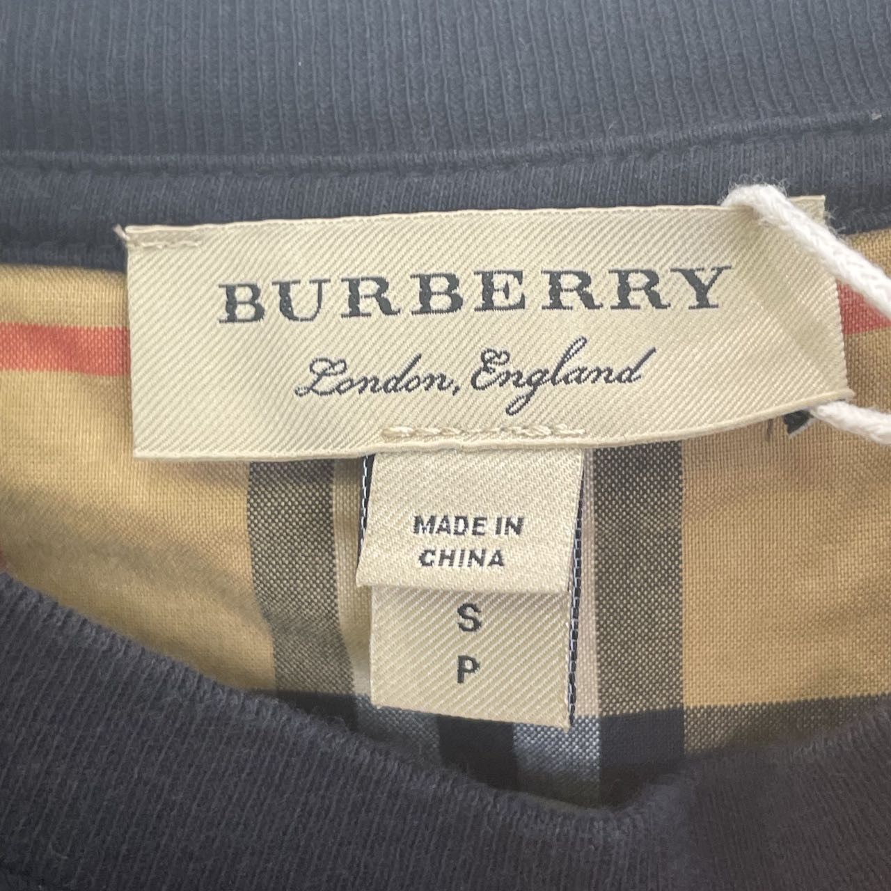 Burberry Burberry Check Drop Shoulder Short Sleeve T-shirt K26WX Size S / US 4 / IT 40 - 5 Thumbnail