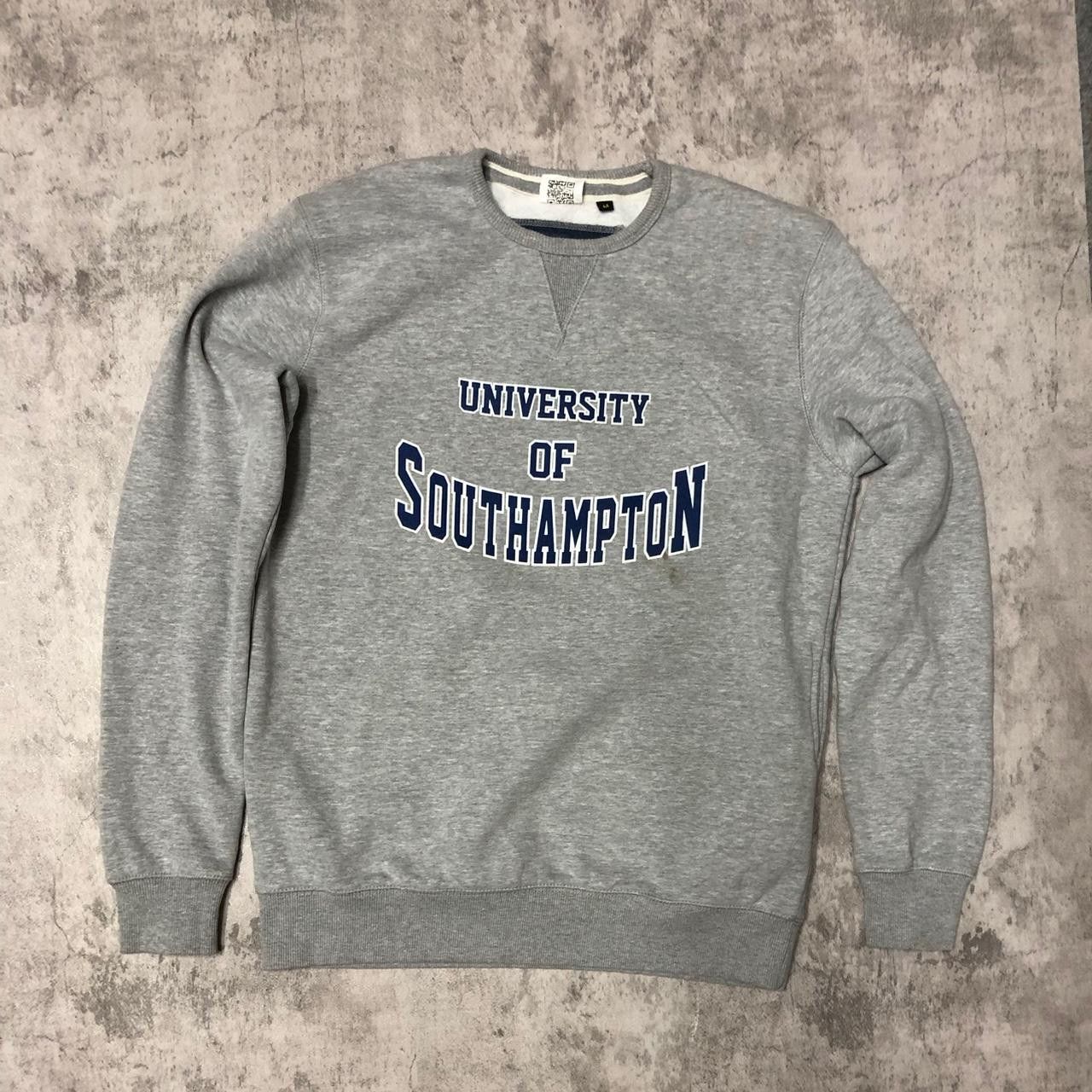 Other Grey University of Southampton sweatshirt streetwear Size US M / EU 48-50 / 2 - 1 Thumbnail