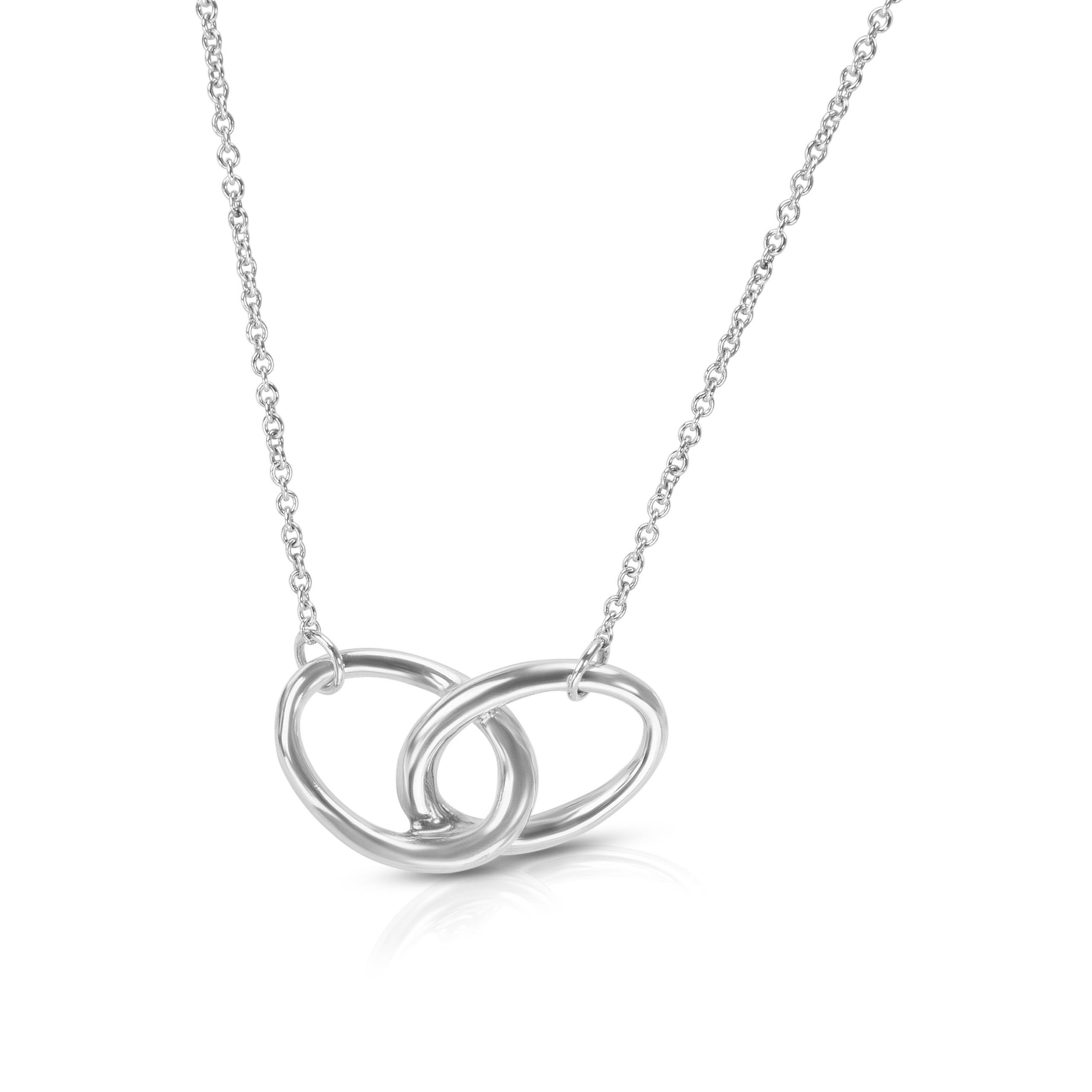 Tiffany & Co. Tiffany & Co. Elsa Peretti Interlocking Ovals Necklace in ...