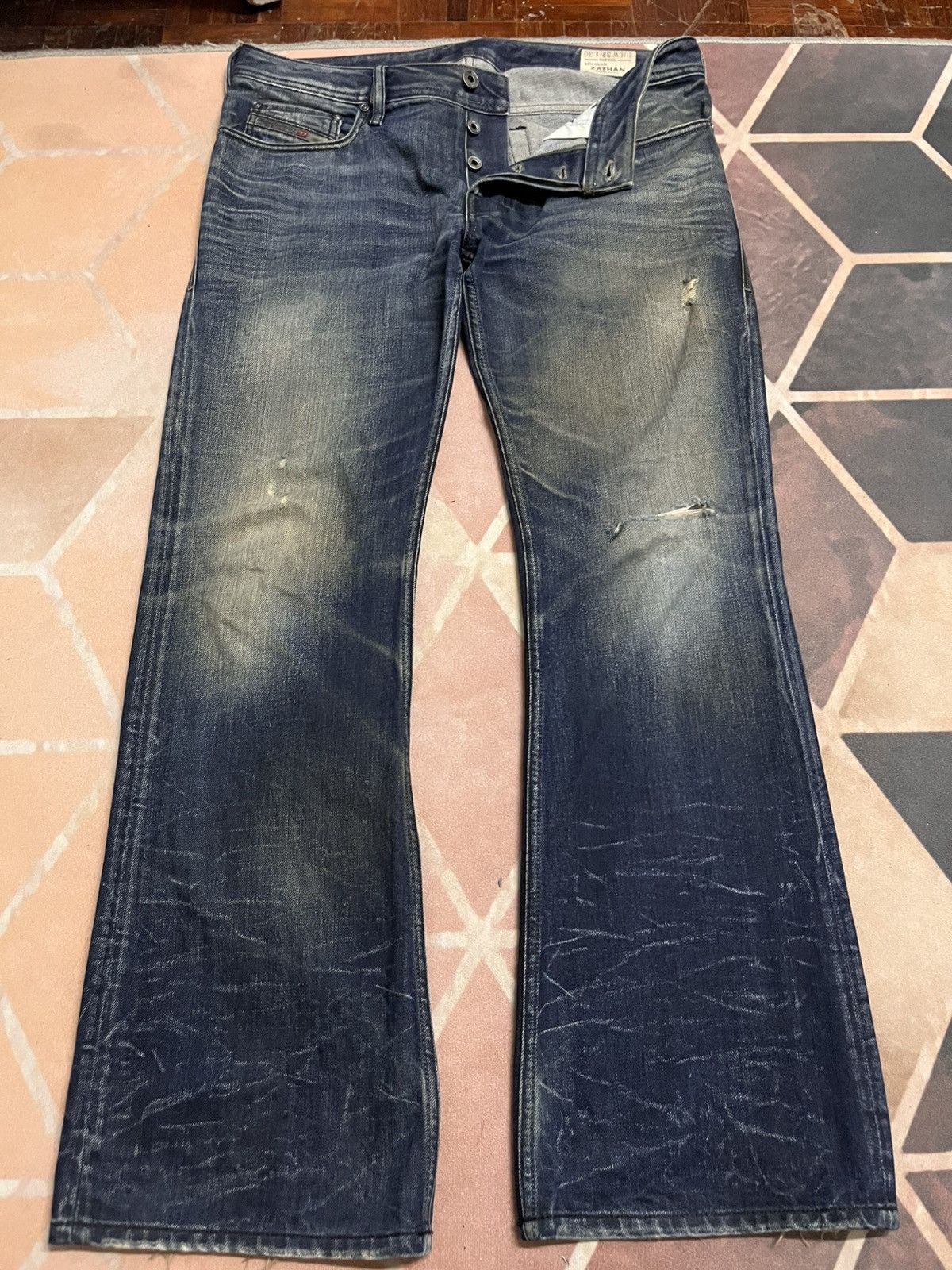 Diesel Diesel Zathan Bootcut Flare Jeans Size US 34 / EU 50 - 3 Thumbnail