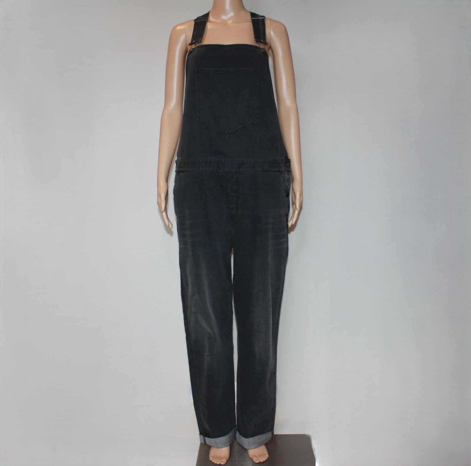 Stella McCartney The Skinny Boyfriend Dungarees Soft Denim Overalls $975 Size 25" / US 0 / IT 36 - 5 Thumbnail