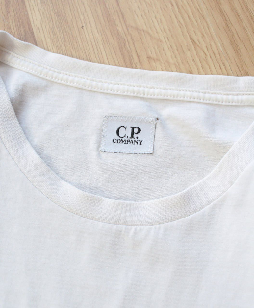 C.P. Company 🔥 CP Company Logo Distressed T Shirt White Y2K Tee C.P. Size US M / EU 48-50 / 2 - 3 Thumbnail