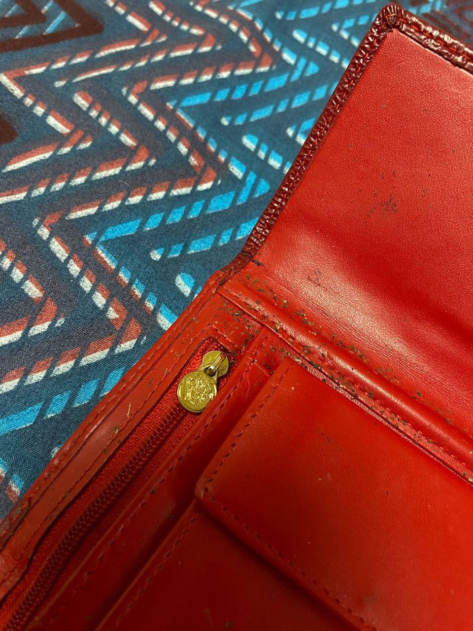 Versace Versace Grained Leather Medusa Wallet Size ONE SIZE - 19 Thumbnail