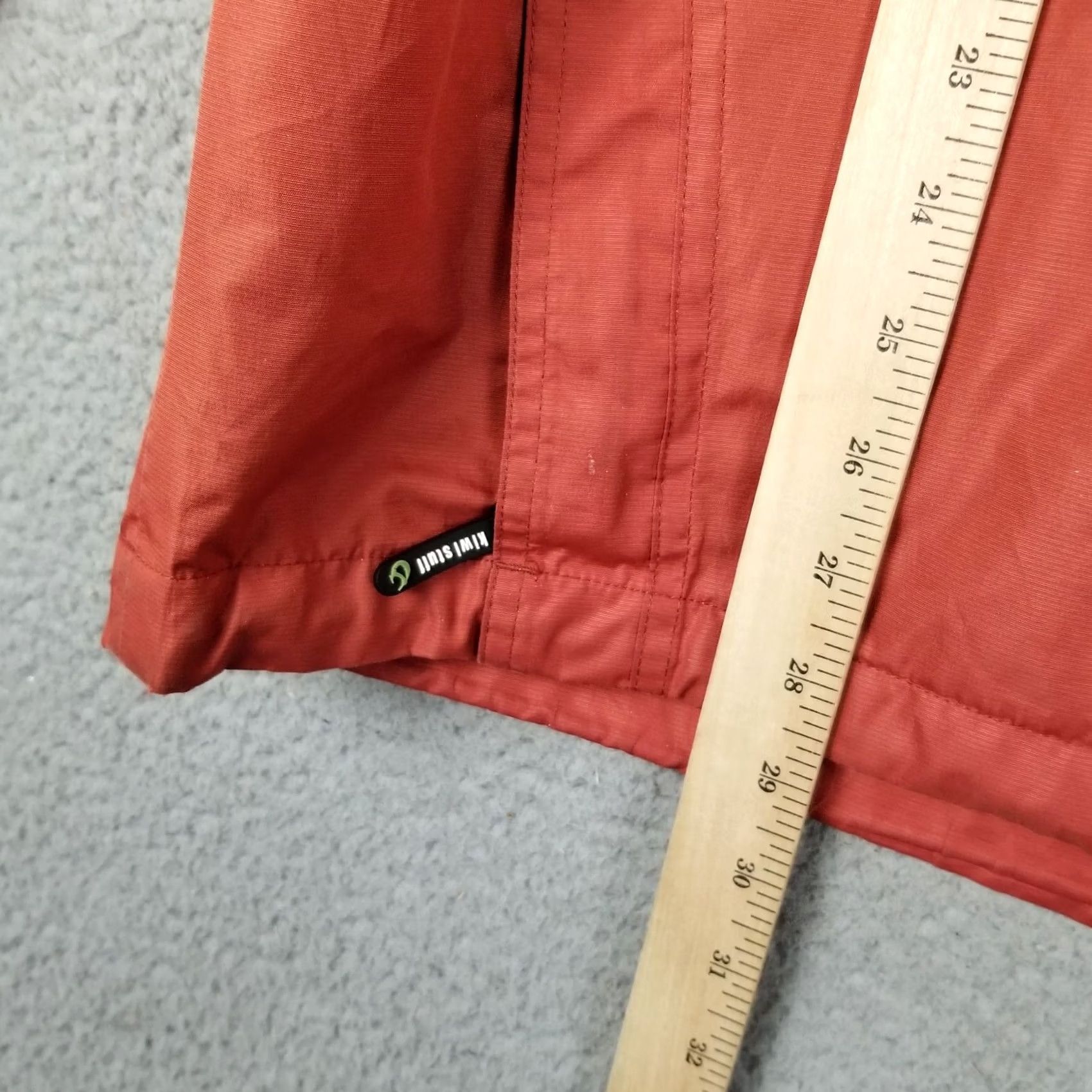 Rains Kiwi Stuff Mallard Rain Jacket Men Medium Red New Zealand Hooded Raincoat Size US M / EU 48-50 / 2 - 5 Thumbnail