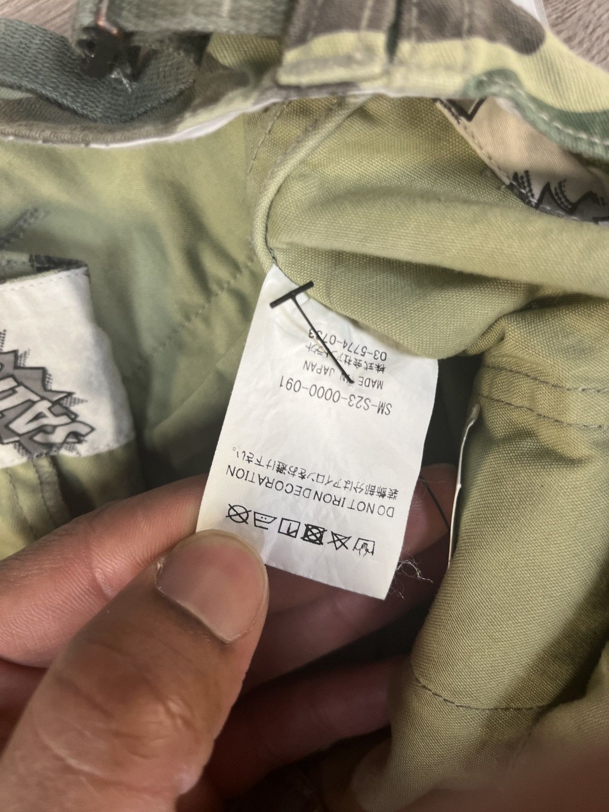 Saint Michael Saint Michael Camo Cargo Pants Size US 34 / EU 50 - 4 Thumbnail