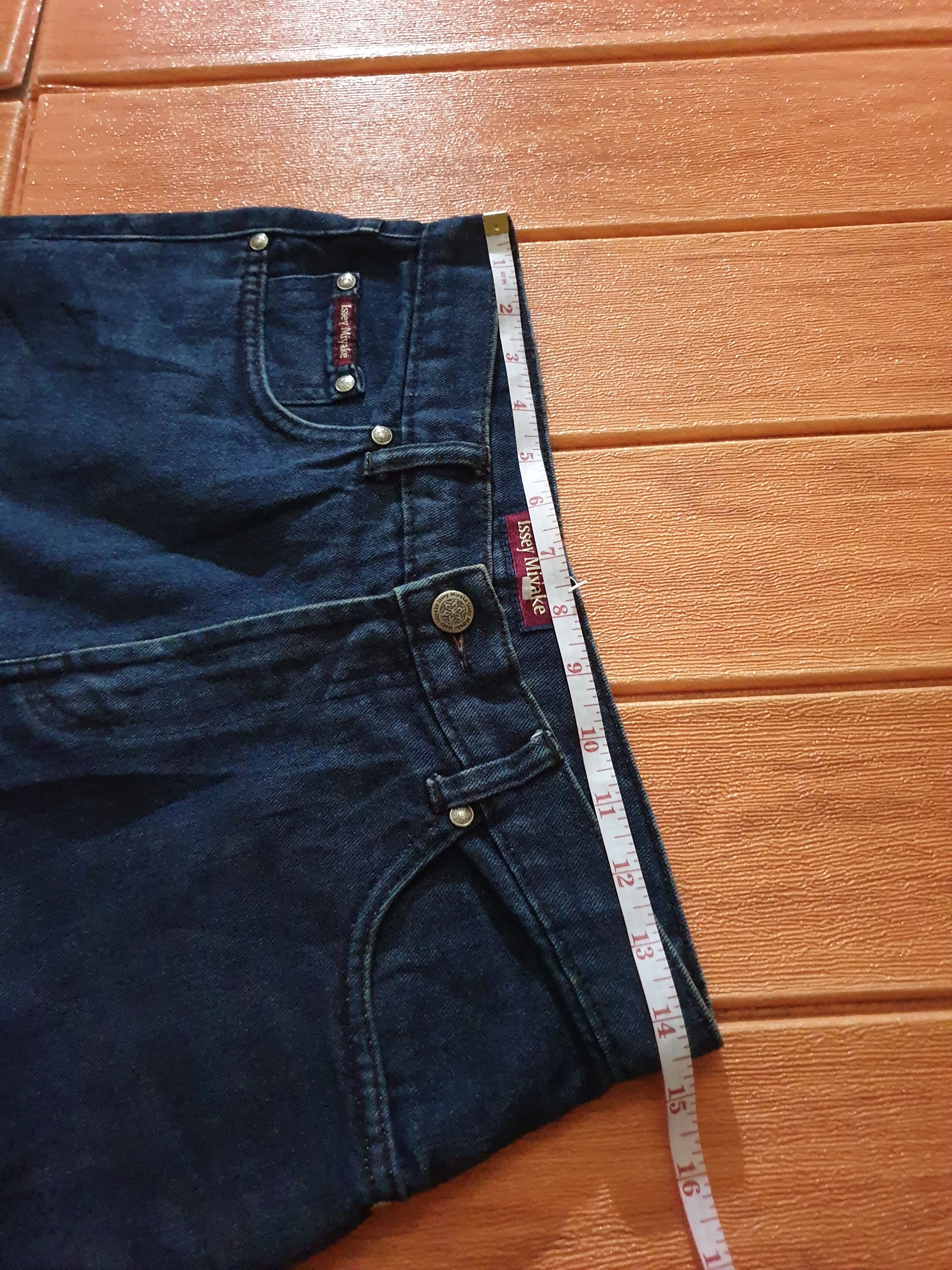 Japanese Brand Issey miyake Japanese Brand denim pant Size US 29 - 13 Thumbnail