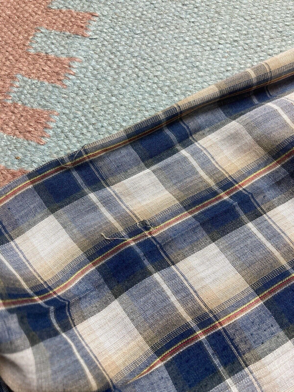 JCPenney × Vintage 70s JCPenney Pearl snap shirt plaid western lightweight L Size US L / EU 52-54 / 3 - 4 Thumbnail